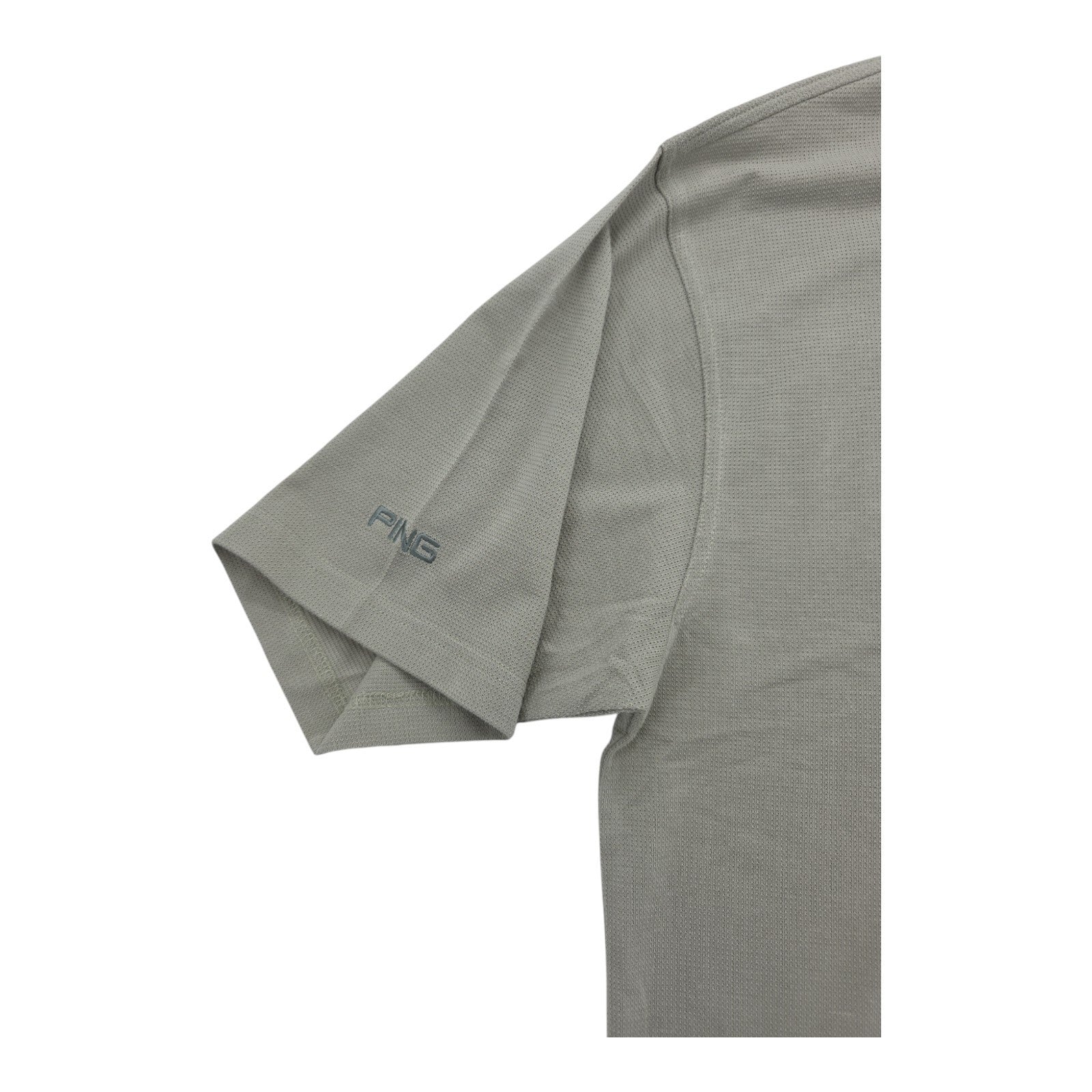 PING Collection Capital City Group Polo Shirt Men’s L Gray Golf Short Sleeve NEW