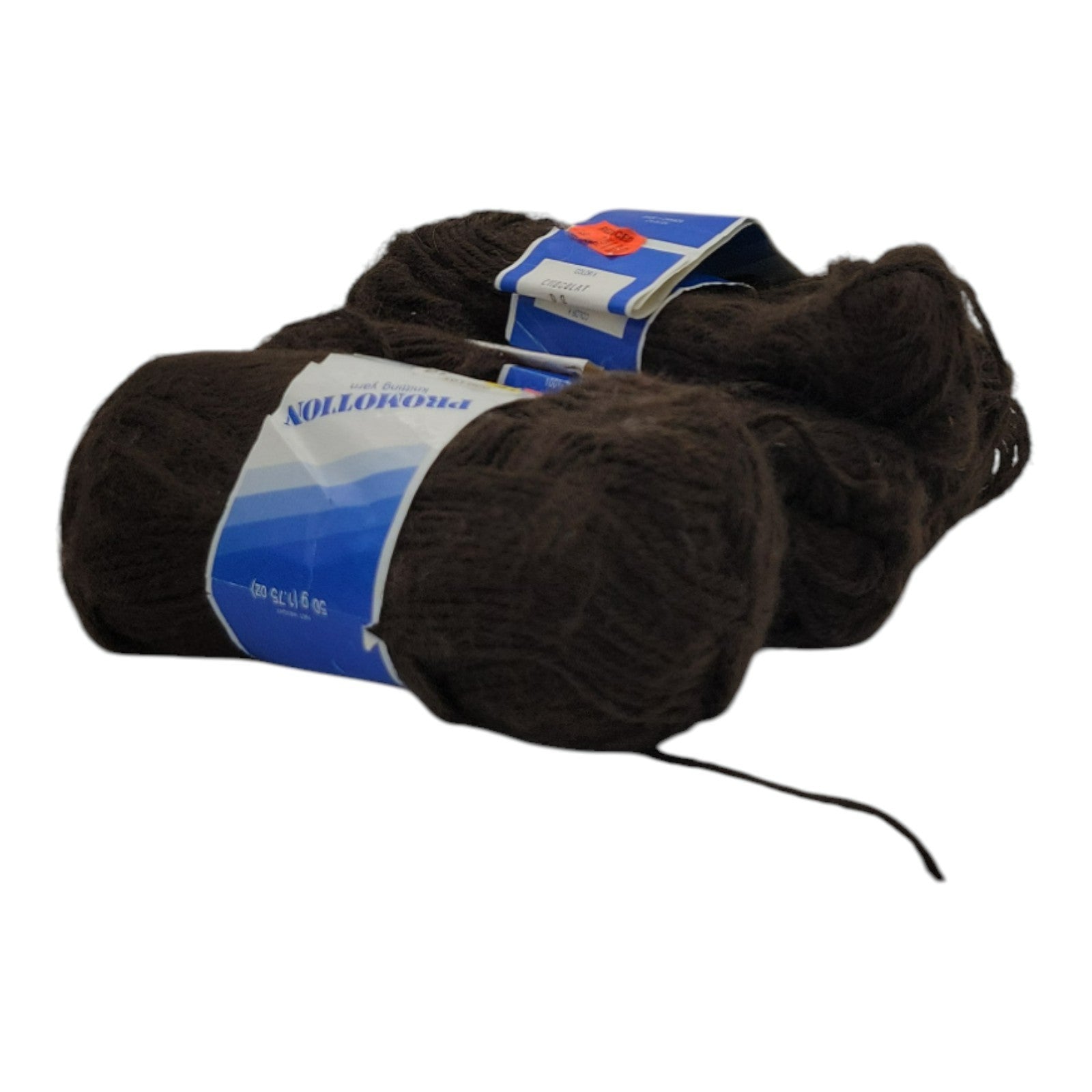 ProMotion Knitting Yarn 1.75oz Skeins Chocolate Cocoa Lot of 4