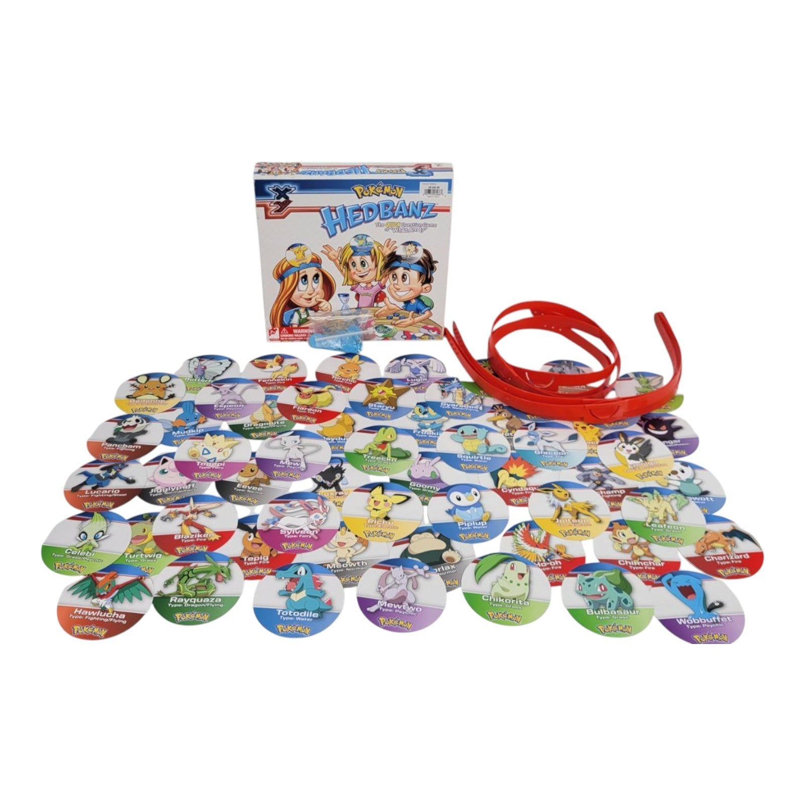 Pokémon Hedbanz Game X&Y Edition by Cardinal – 3 Cards Missing