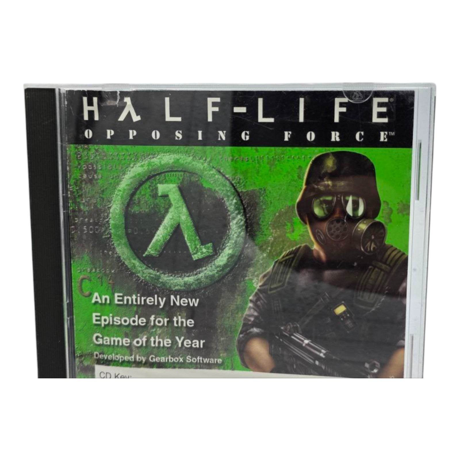 Half Life Opposing Force PC Game with Key Code Tested Sierra Valve 1999