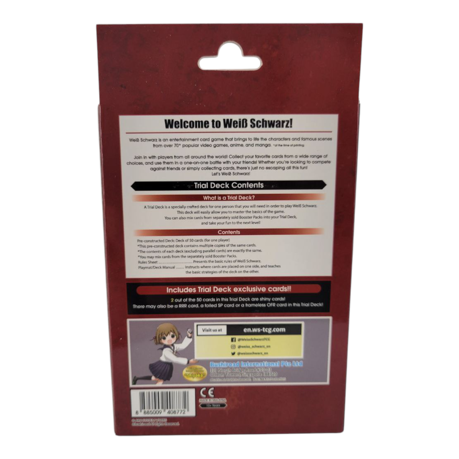 Weiss Schwarz Guilty Gear Strive Trial Deck English - 50 Cards