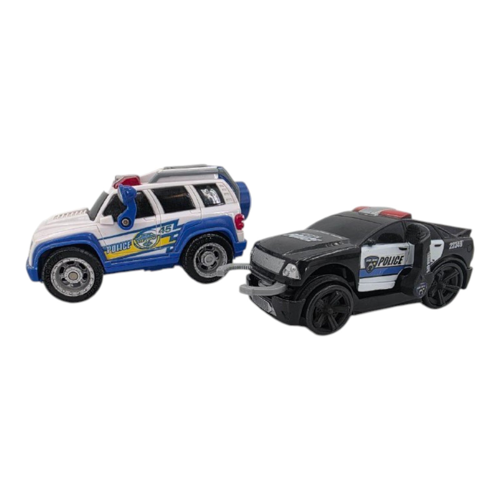 Police Law Enforcement Vehicle Pair - Non Functional - For Display Only