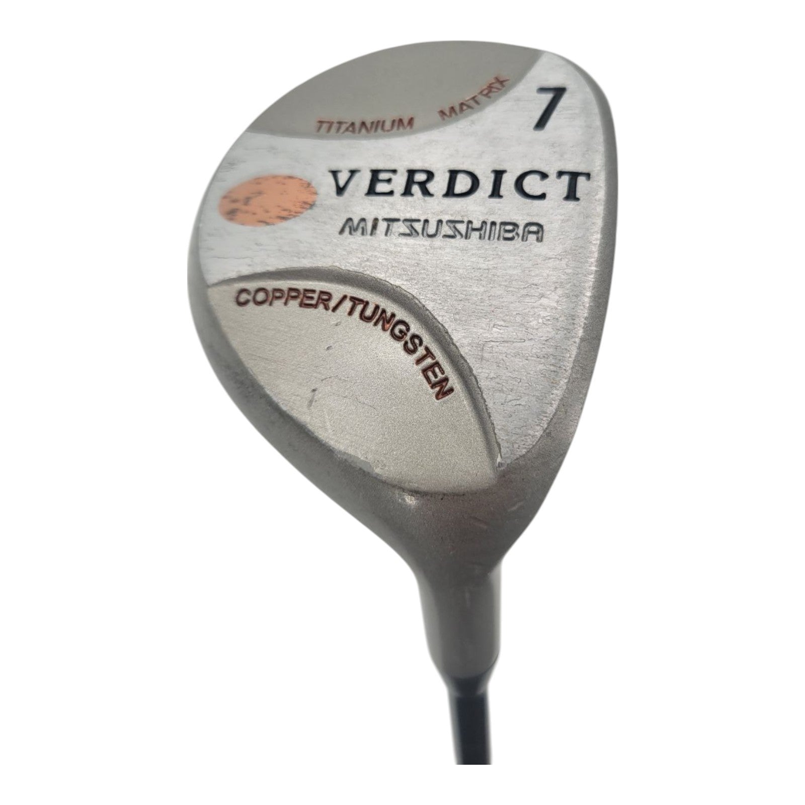 Mitsushiba Verdict 7 Wood RH Titanium Matrix Copper Tungsten Verdict II Graphite