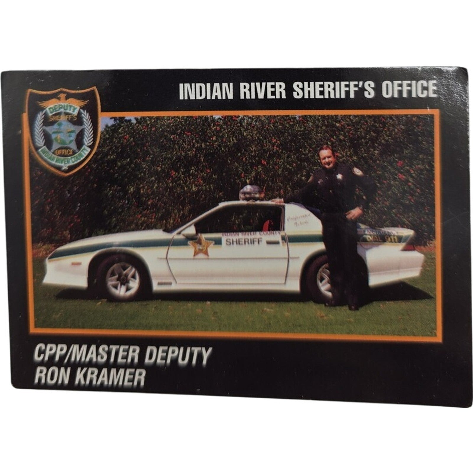 Police Baseball Cards Lot of 4