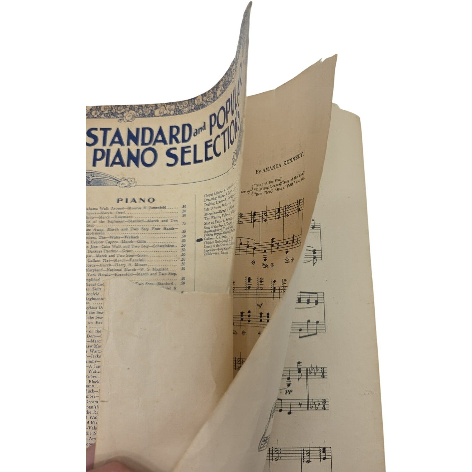 Vintage Standard And Popular Piano Selections Sheet Music