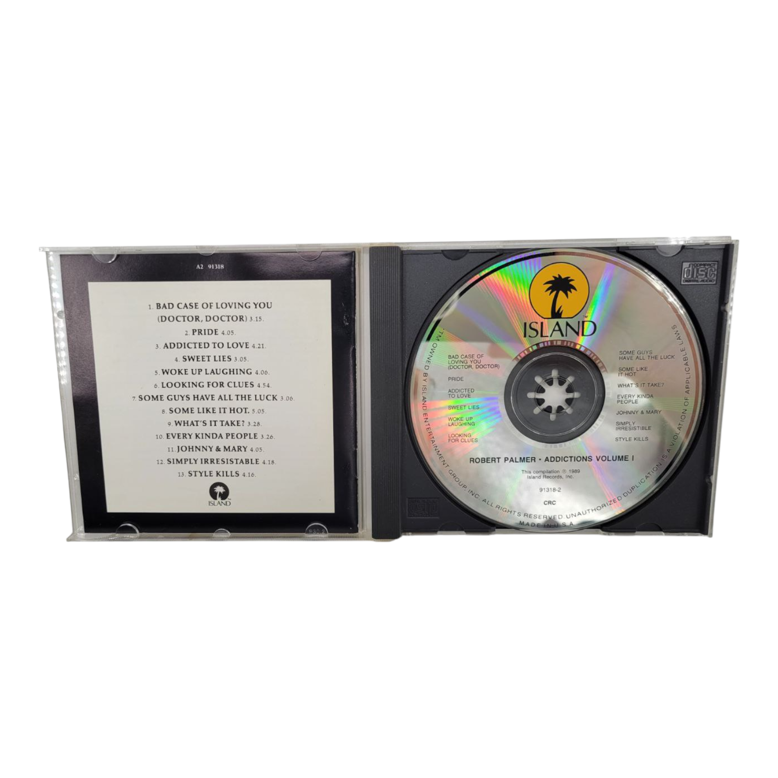 David Bowie Janet Jackson Robert Palmer Andy Gibb 4 CD Bundle