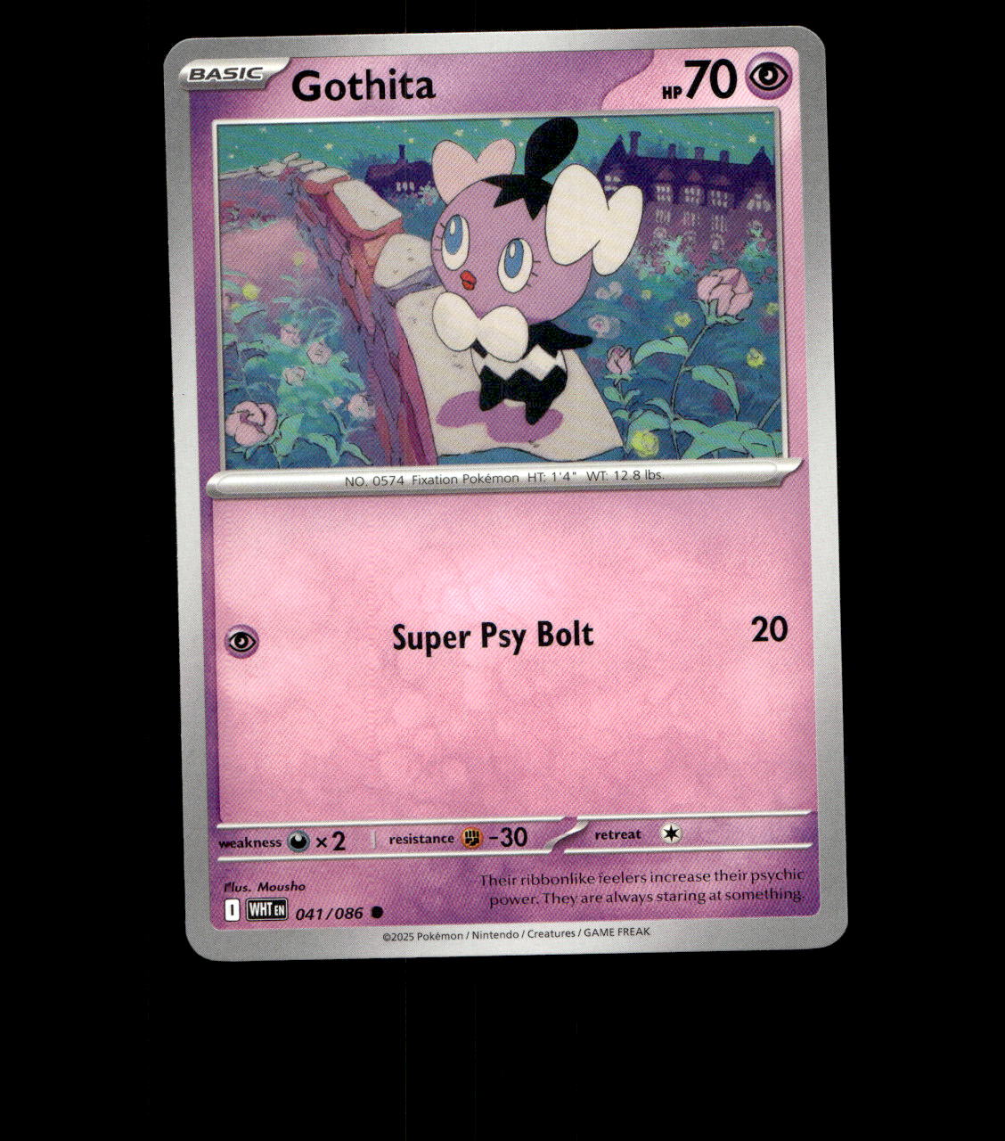 Gothita - 041/086 - White Flare - Near Mint Non Holo