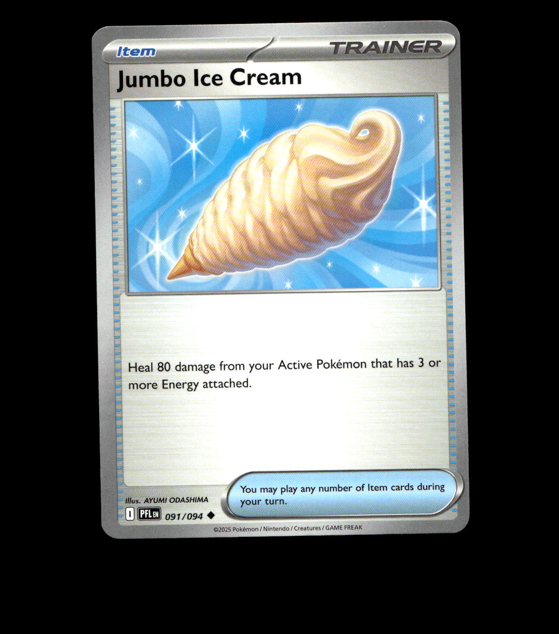 Jumbo Ice Cream – 091/094 – Phantasmal Flames – Non Holo Near Mint