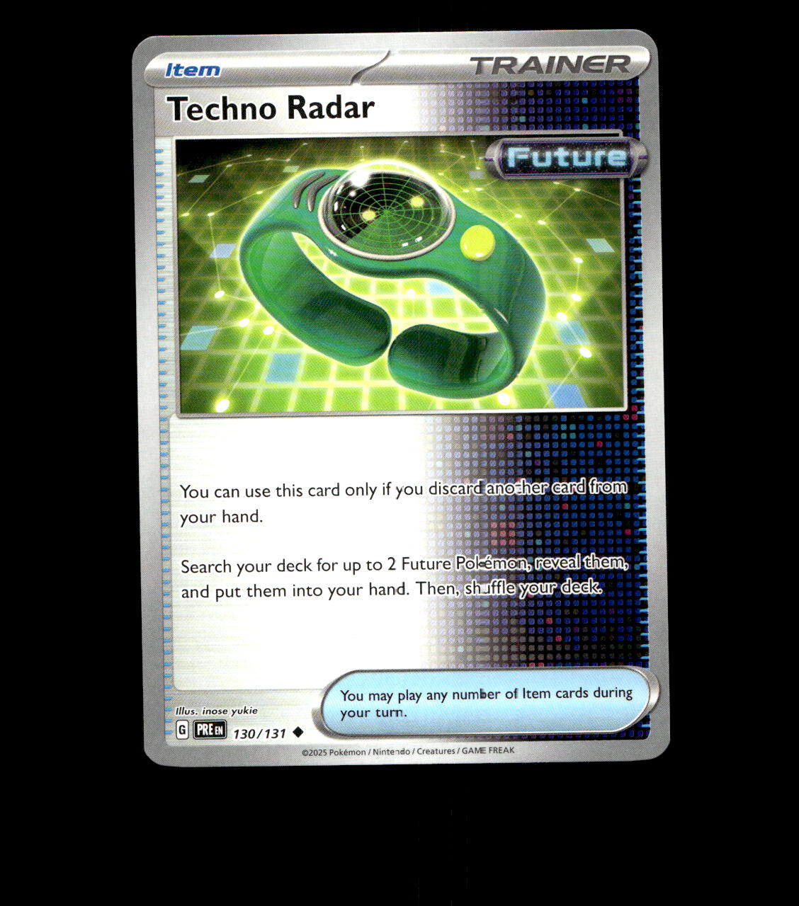 Techno Radar - 130/131 - Prismatic Evolutions - Near Mint