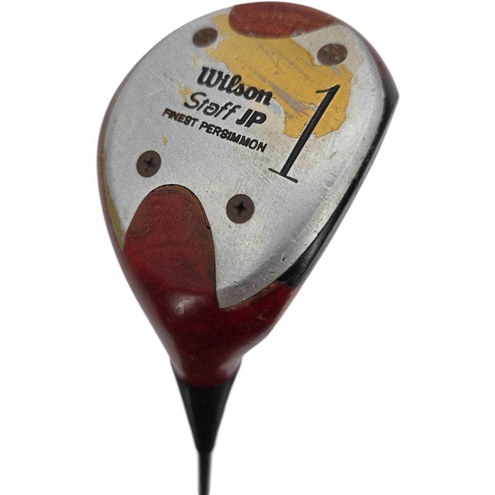 Wilson Staff JP Finest Persimmon Driver Golf Club RH Men's Rite Wilson Grip 44”