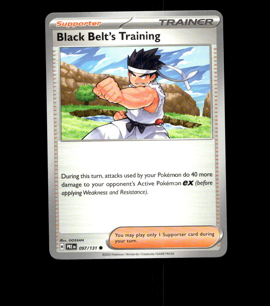 Black Belt’s Training – 097/131 – Prismatic Evolutions – Near Mint