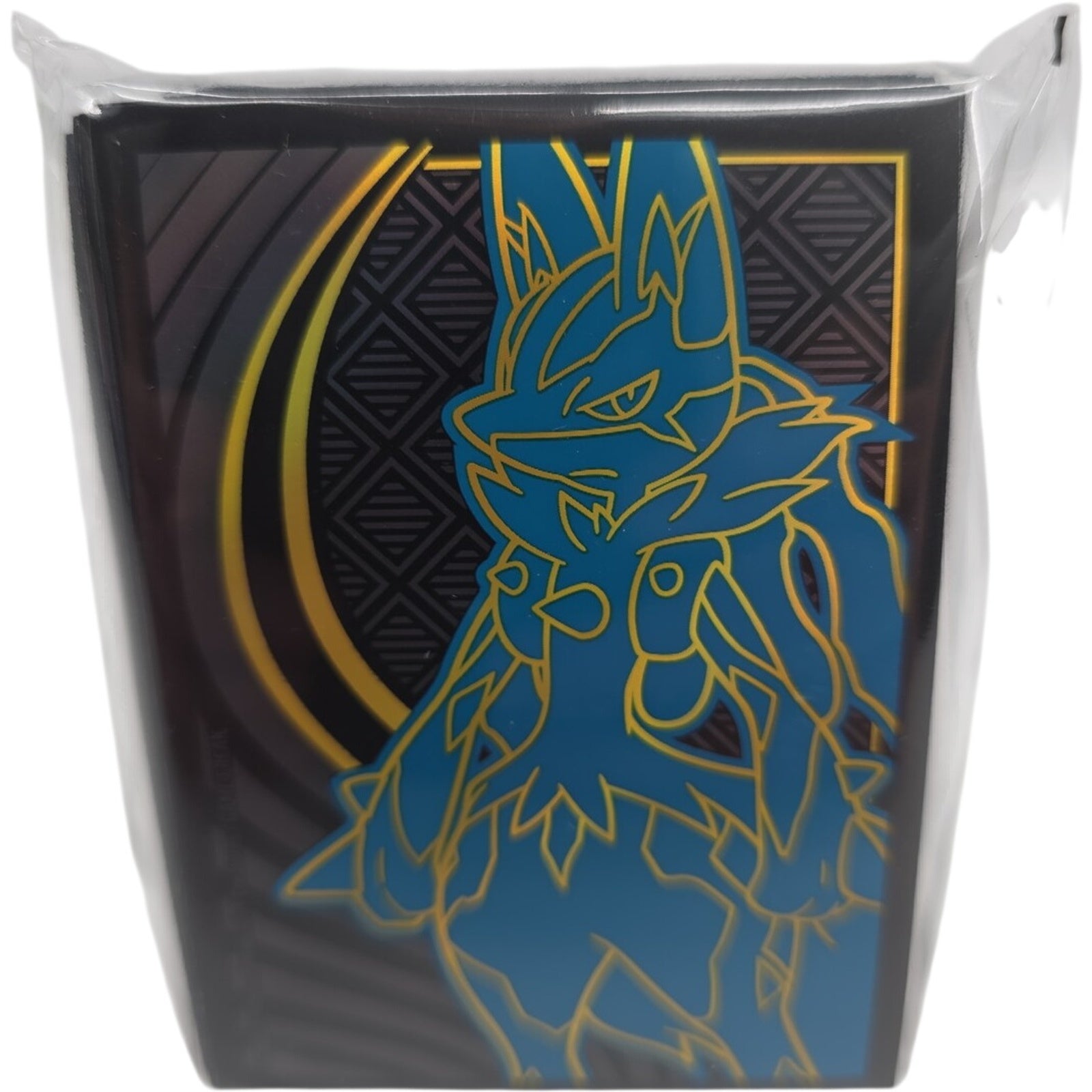 Pokémon ETB Sleeves Mega Evolution Lucario Individual Card Sleeves 65 Ct