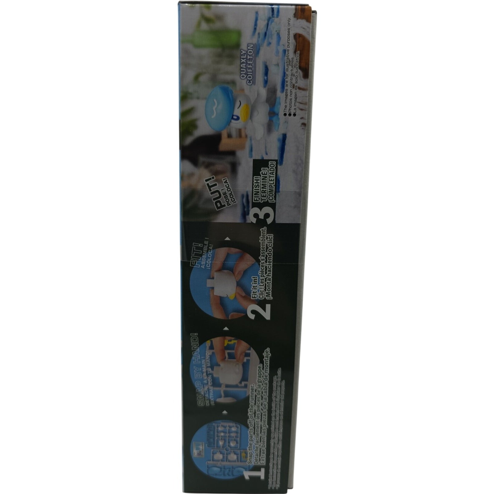 Bandai Pokémon Collection Quick!! #19 Quaxly Model Kit Snap Fit Figure