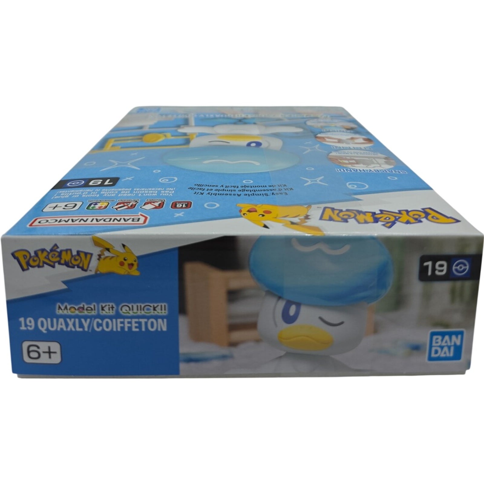 Bandai Pokémon Collection Quick!! #19 Quaxly Model Kit Snap Fit Figure