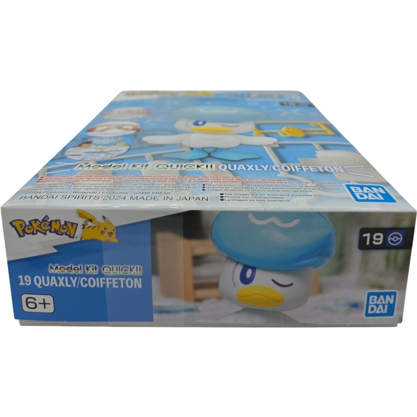 Bandai Pokémon Collection Quick!! #19 Quaxly Model Kit Snap Fit Figure