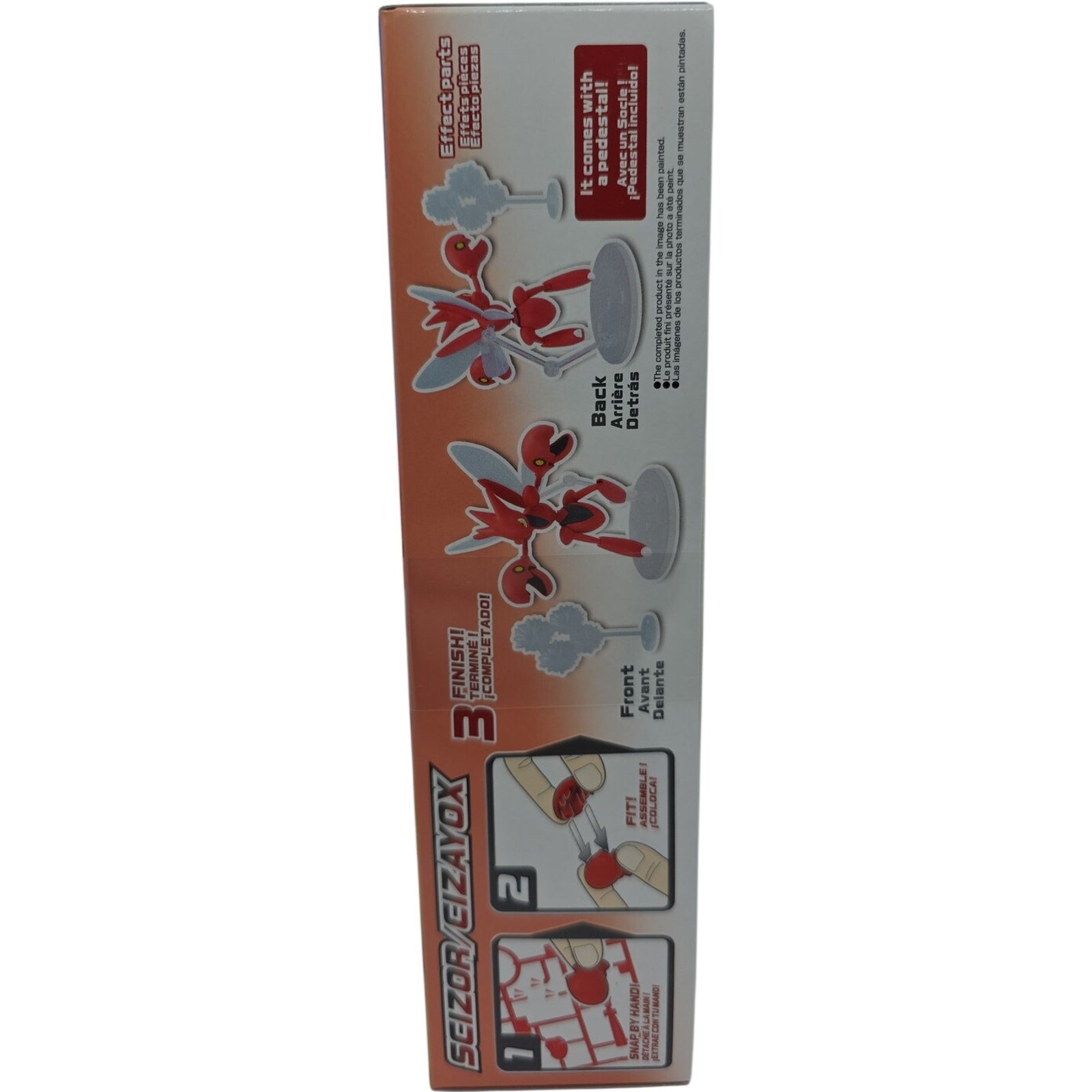 Bandai Namco Pokemon Model Kit Scizor Cizayox Easy Snap Build Figure