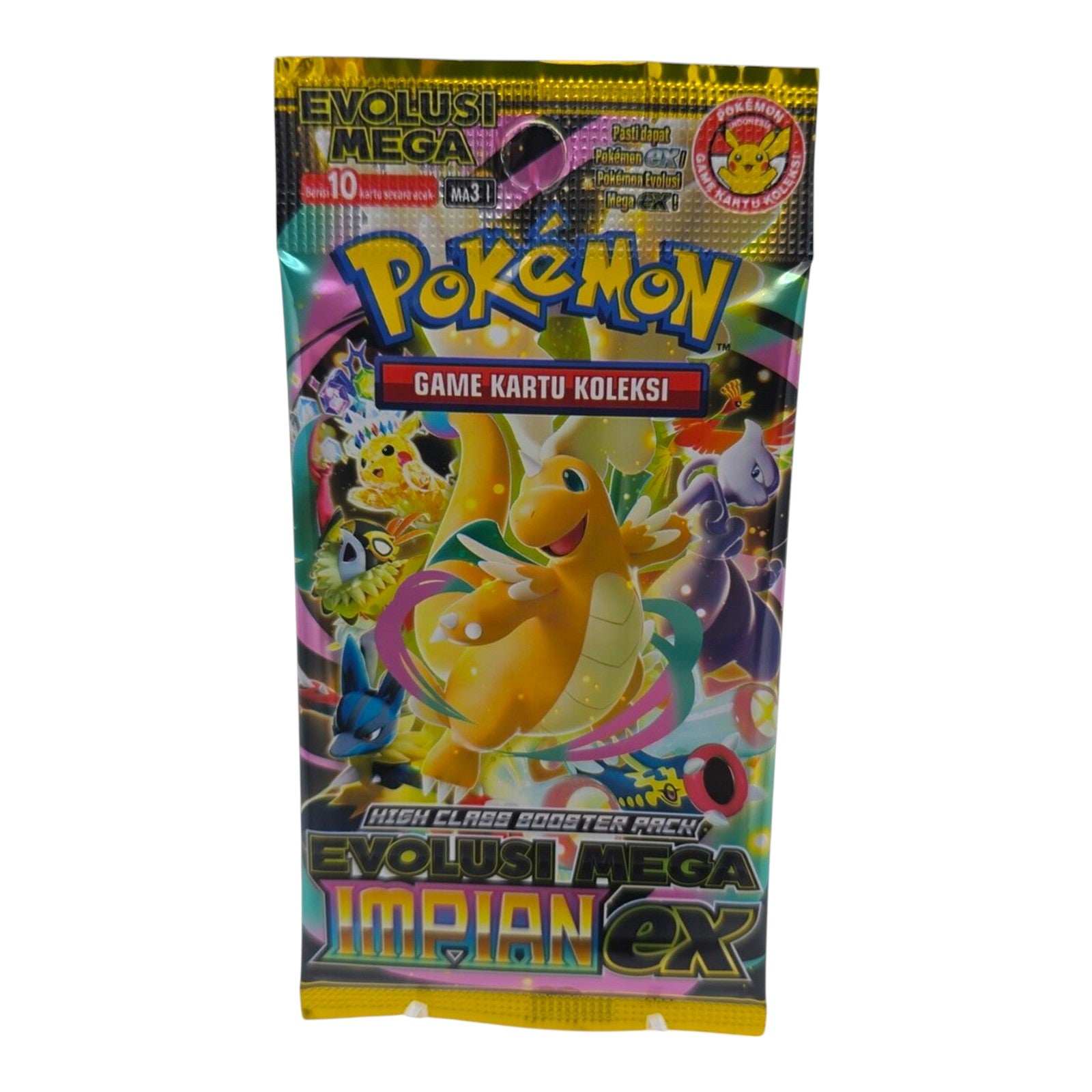 Pokemon TCG Indonesian Mega Dream 1x Booster Pack