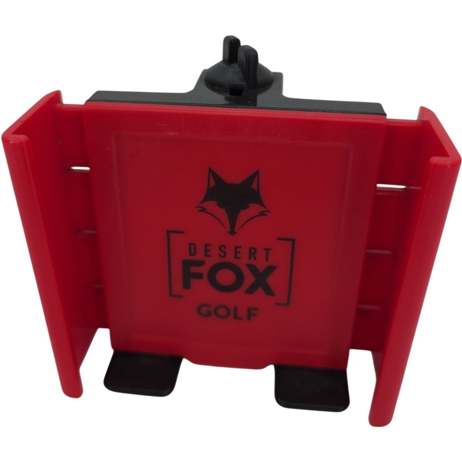 Desert Fox Golf Phone Caddy Red Adjustable Golf Cart Phone Holder Mount