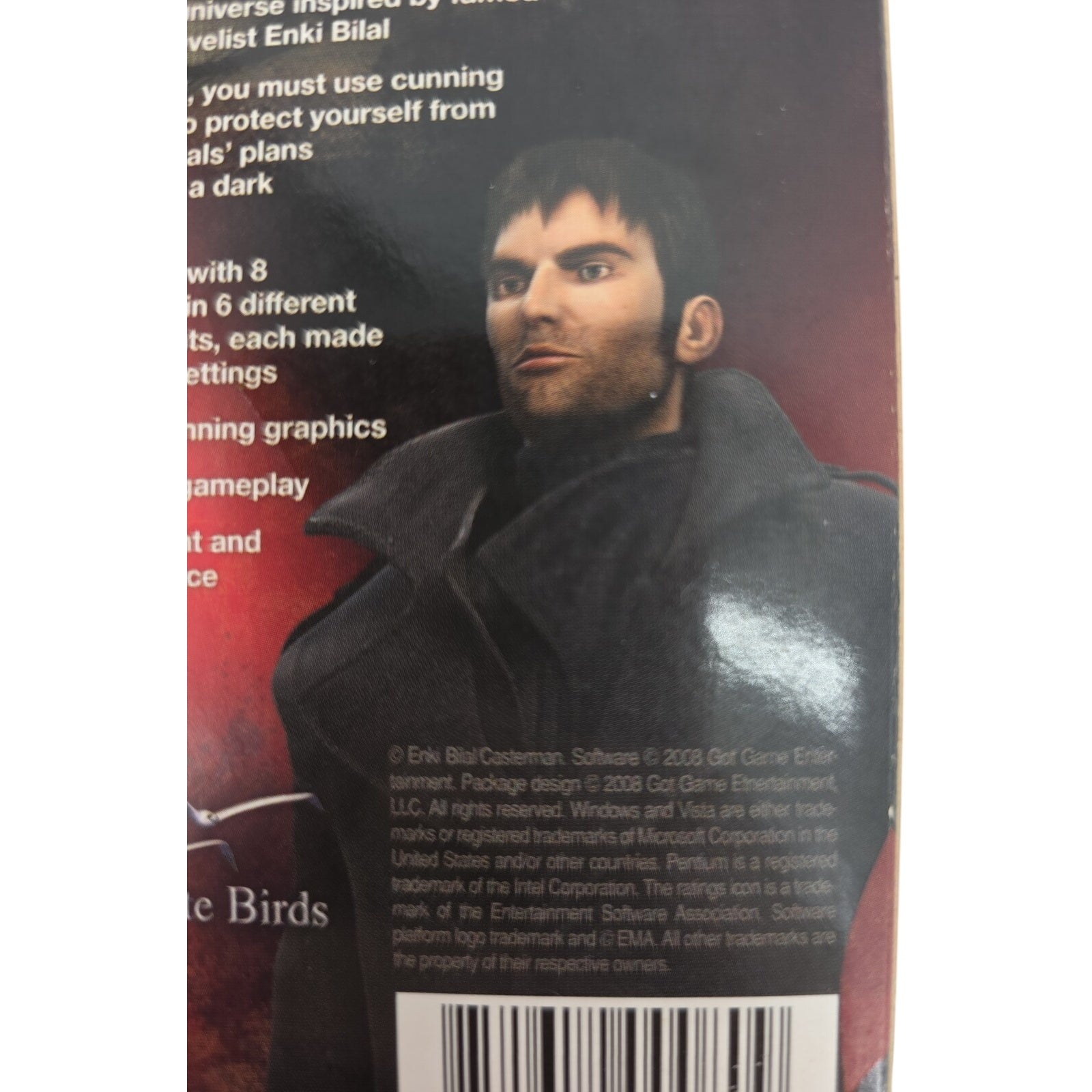 Nikopol Secrets of the Immortals PC 2008 Got Game Entertainment with Box Tested