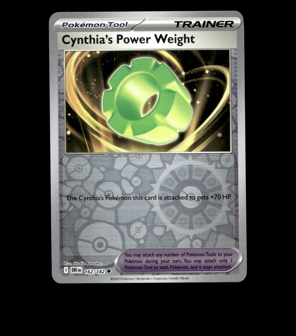 Cynthia's Power Weight - 162/182 - Destined Rivals - Reverse Holo Near Mint
