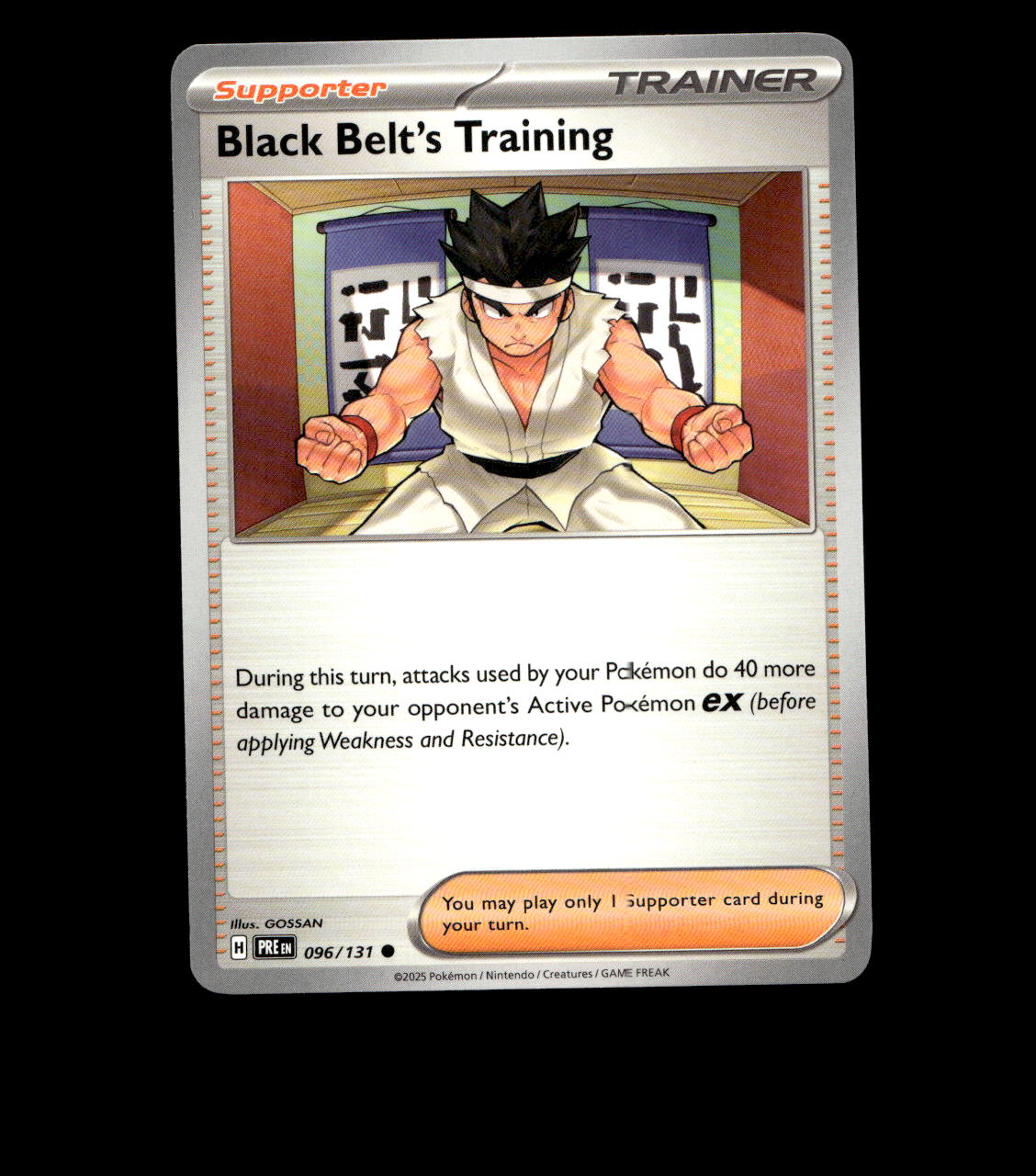 Black Belt’s Training - 096/131 - Prismatic Evolutions - Near Mint