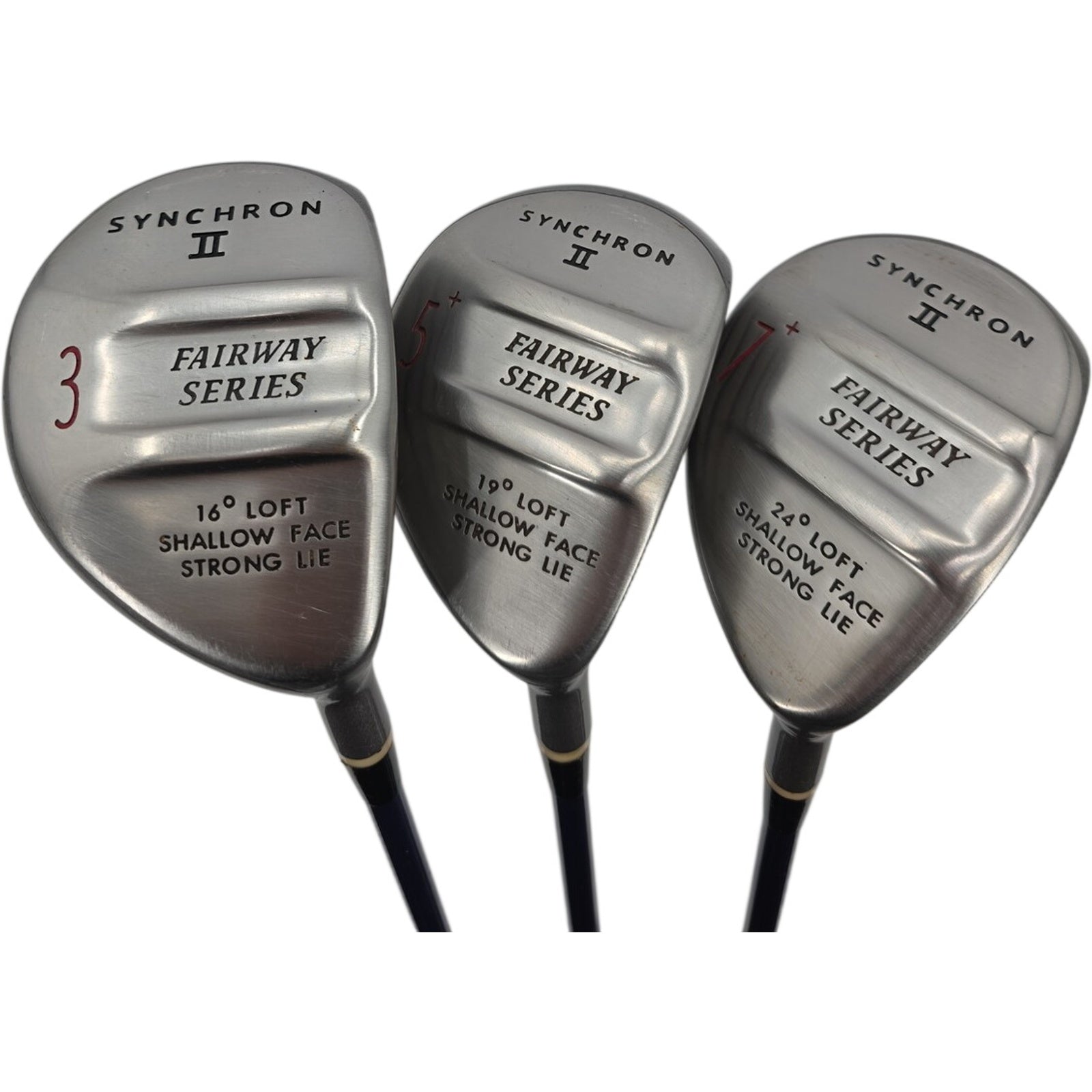 Synchron II Fairway Series 3 5 And 7 Fairway Woods Golf Club Bundle RH Ladies