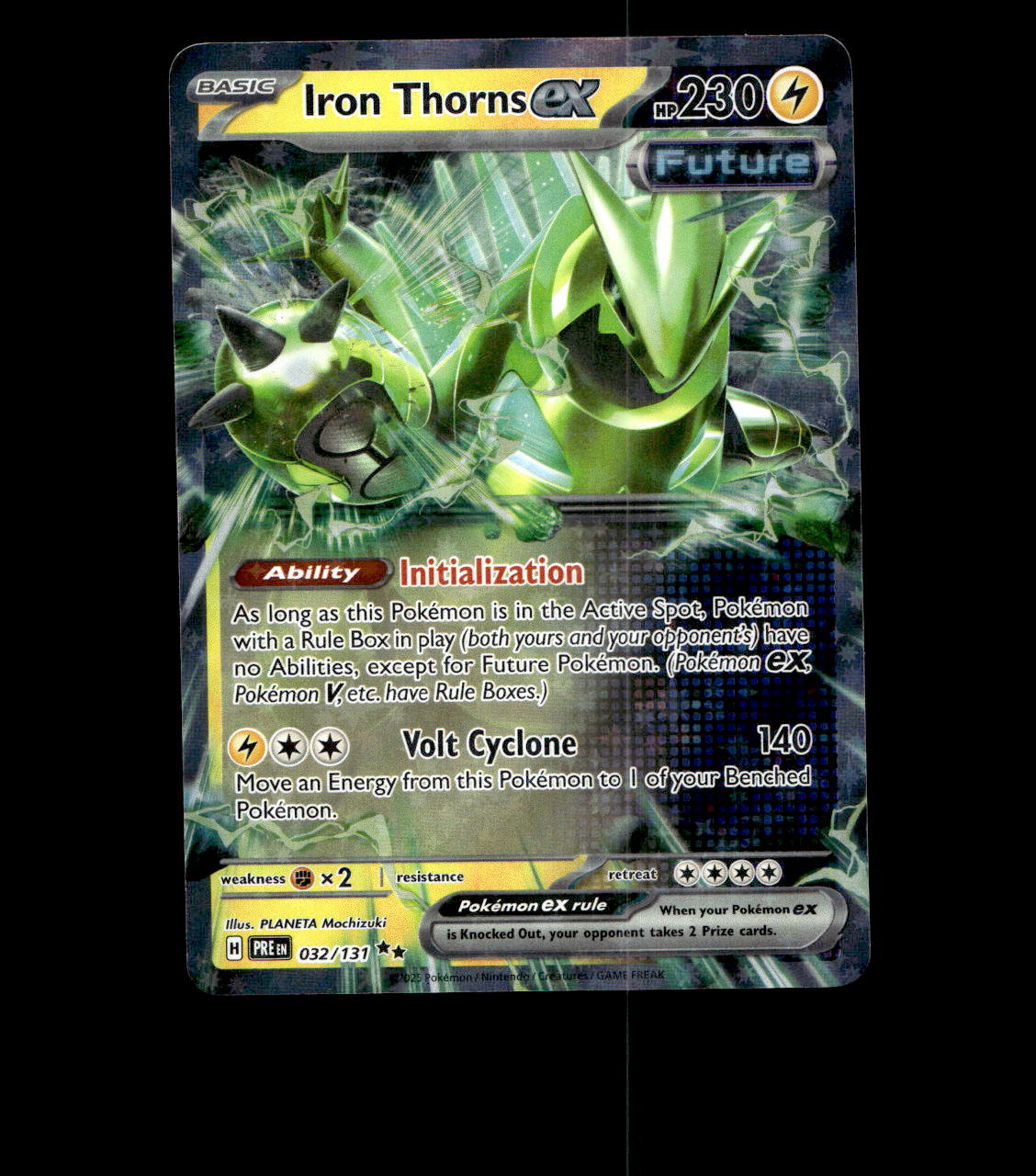 Iron Thorns ex - 032/131 - Prismatic Evolutions - Holo Near Mint