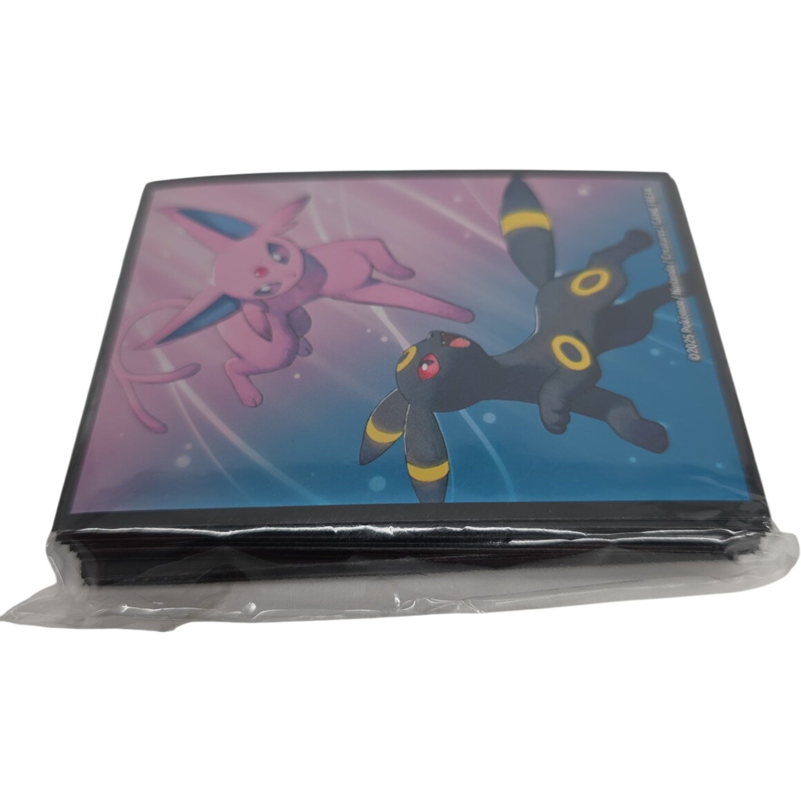 Umbreon and Espeon Sleeves 65 Count Pokemon TCG Prismatic Evolution ETB