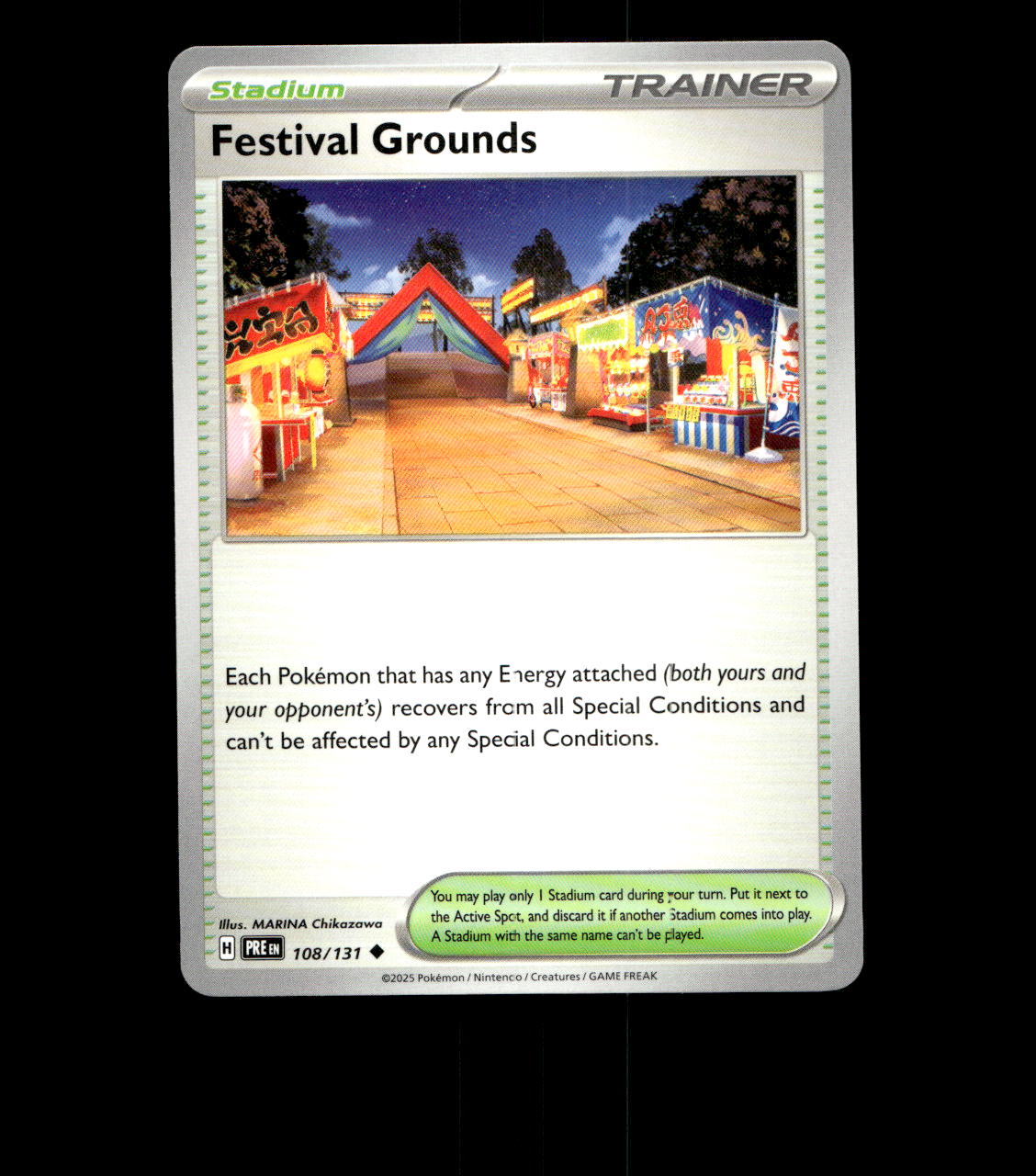 Festival Grounds - 108/131 - Prismatic Evolutions - Near Mint
