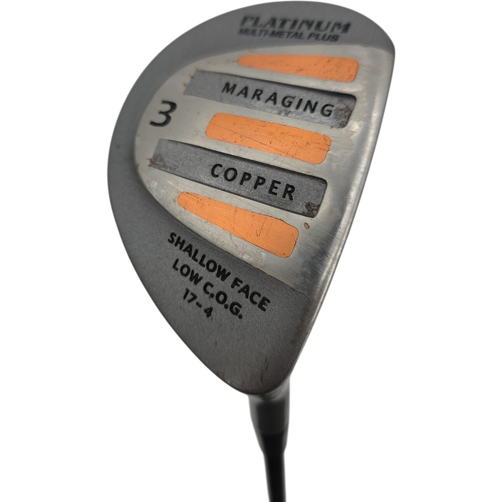 Platinum Multi-Metal Plus Maraging Copper Fairway Wood Golf Club Mens RH 44.5”