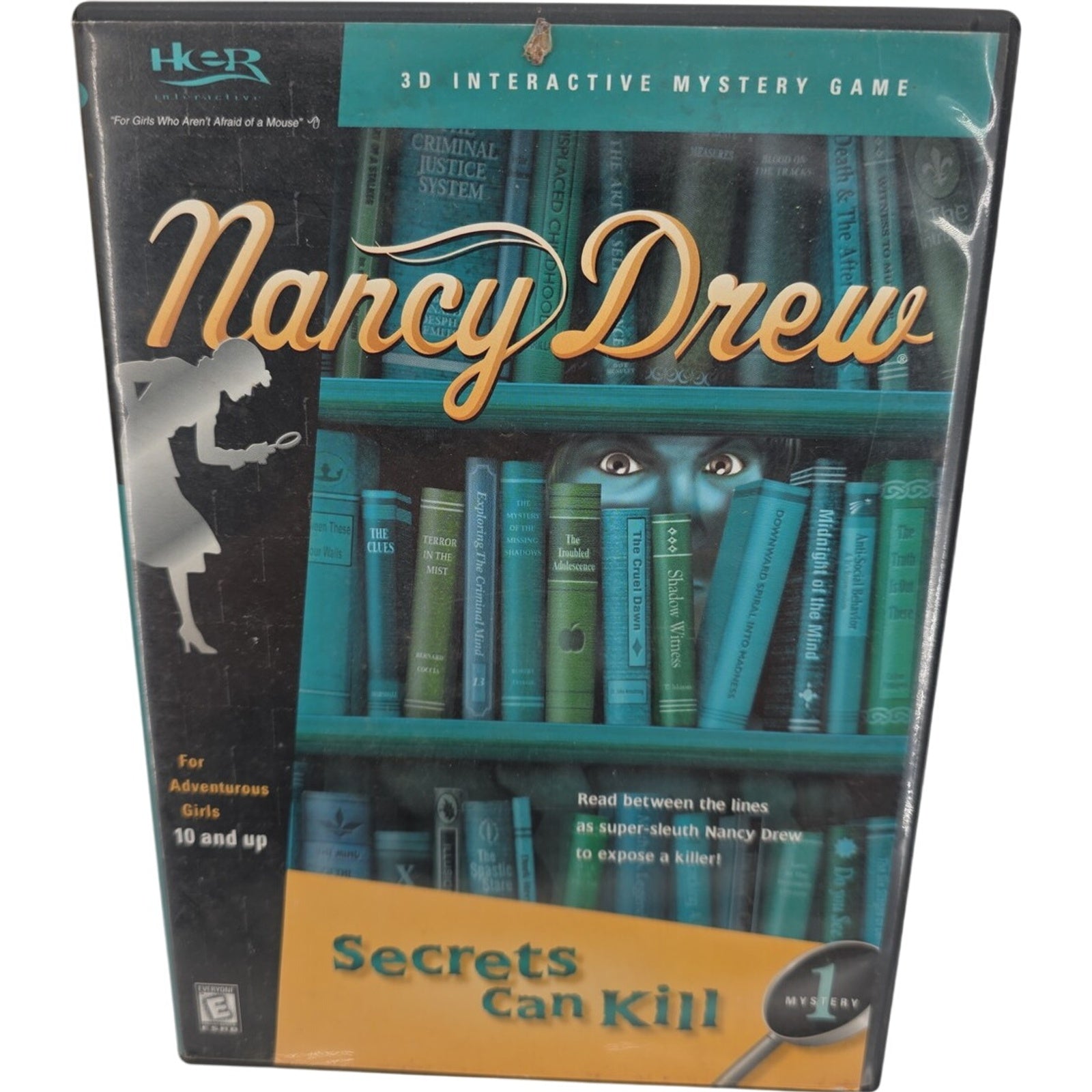 Nancy Drew Secrets Can Kill PC CD-ROM Mystery Adventure Game Tested & Working