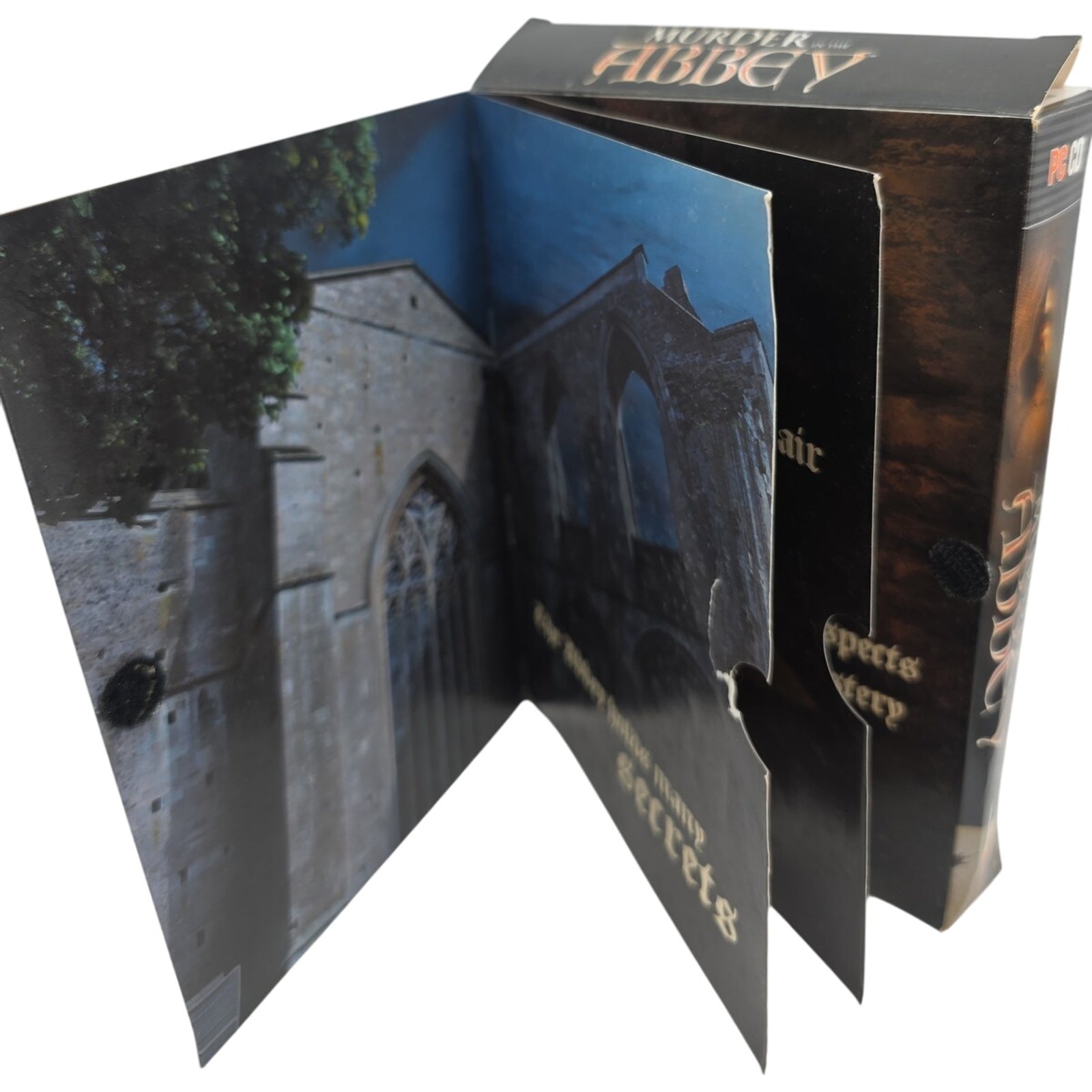 Murder in the Abbey 2008 PC CD-ROM Video Game Complete 3-Disc Tested & Working