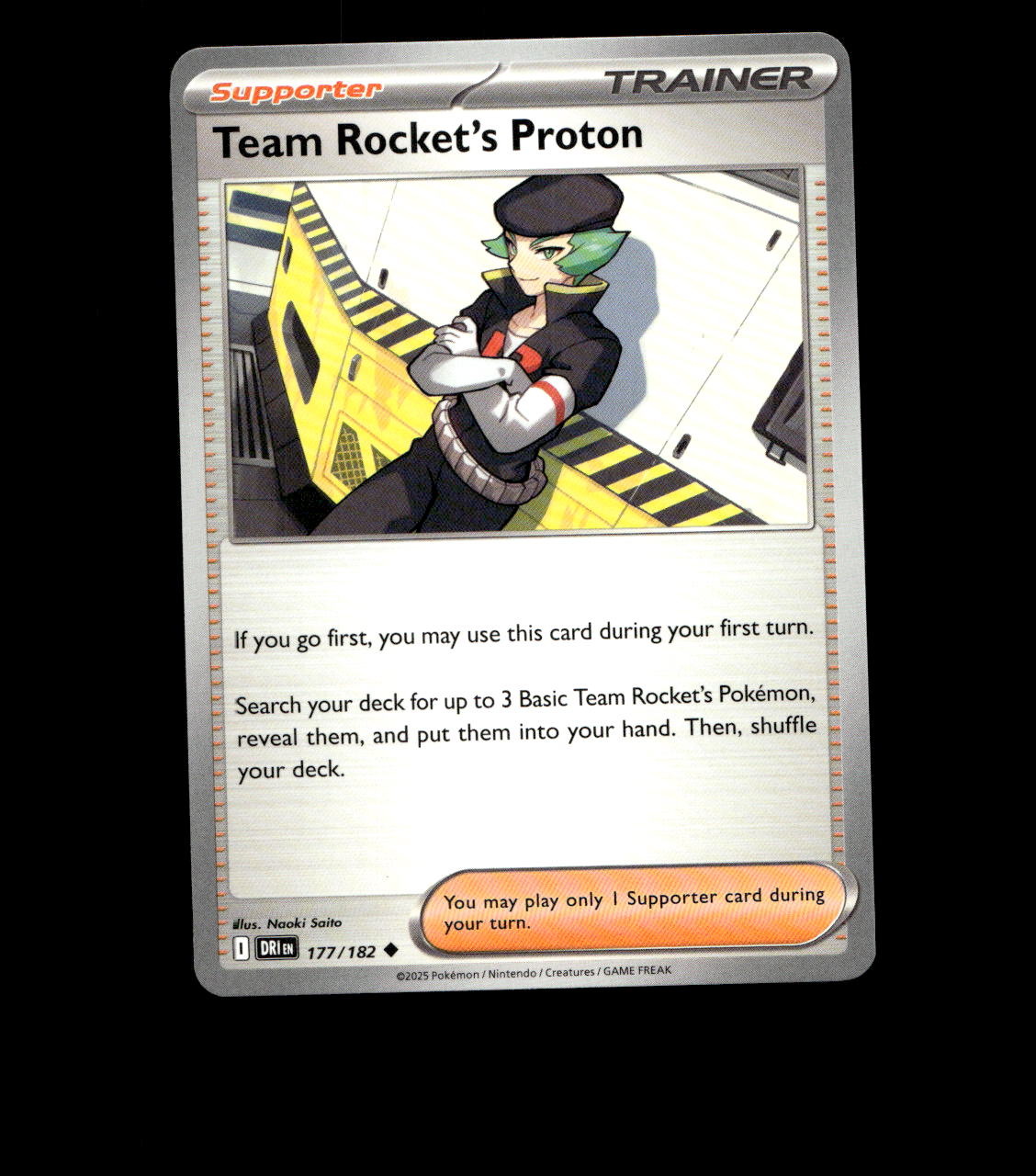 Team Rocket’s Proton - 177/182 - Destined Rivals - Near Mint Non Holo