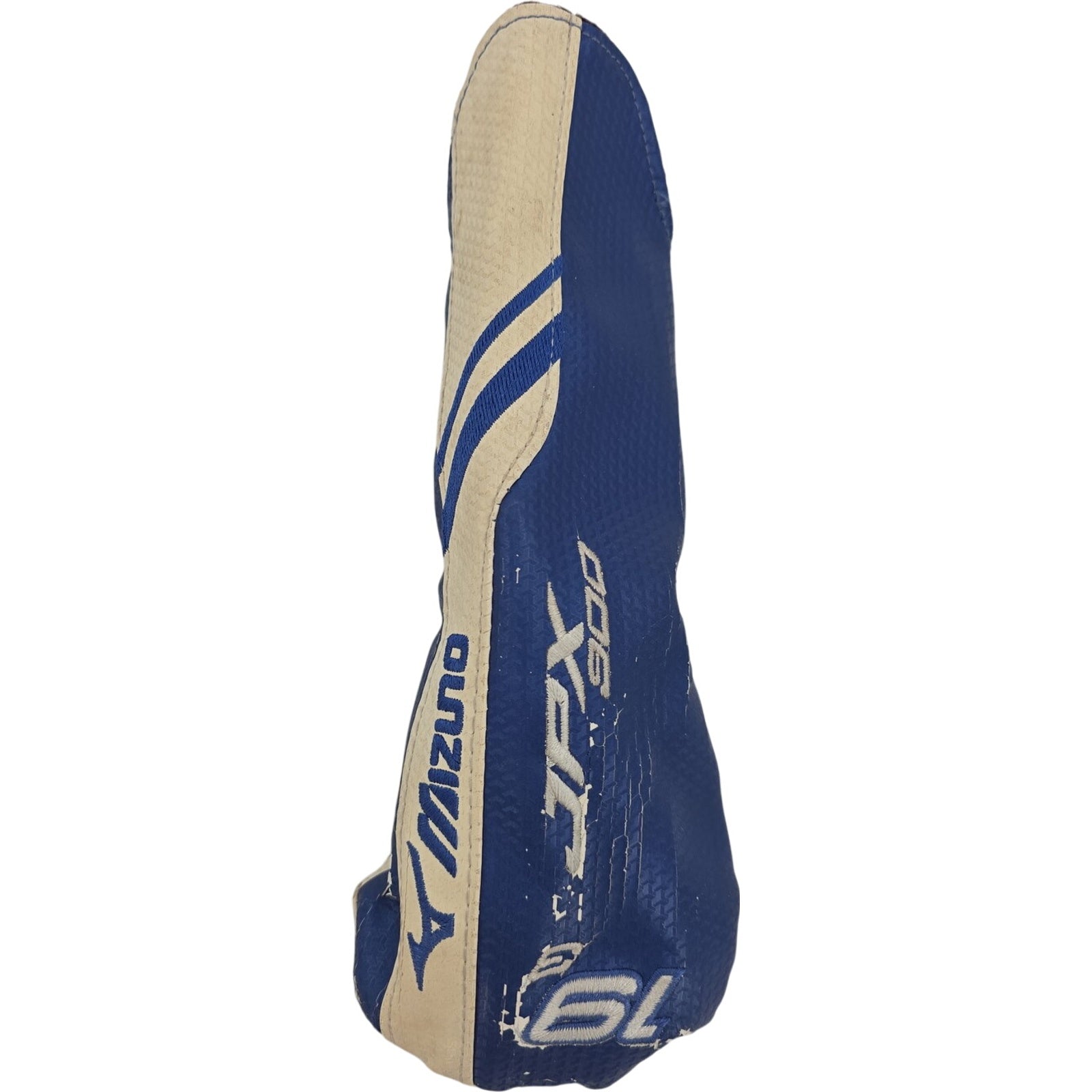 Mizuno JPX 900 Golf Headcover Blue White Fairway Wood Hybrid Cover No. 19