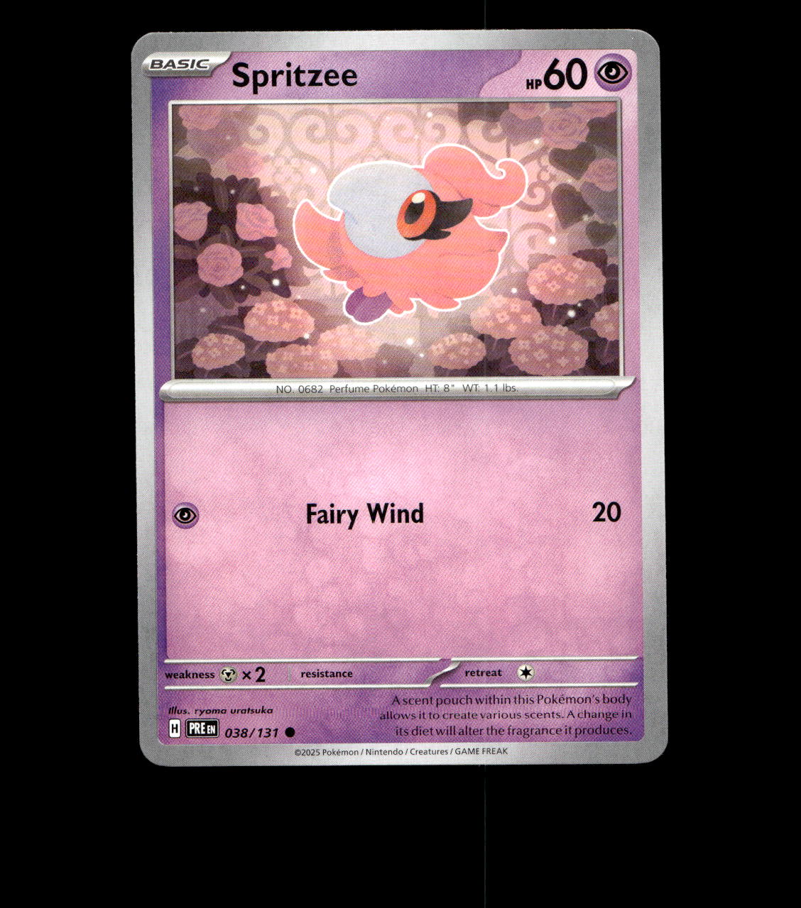 pokemon spritzee card Spritzee 38/131