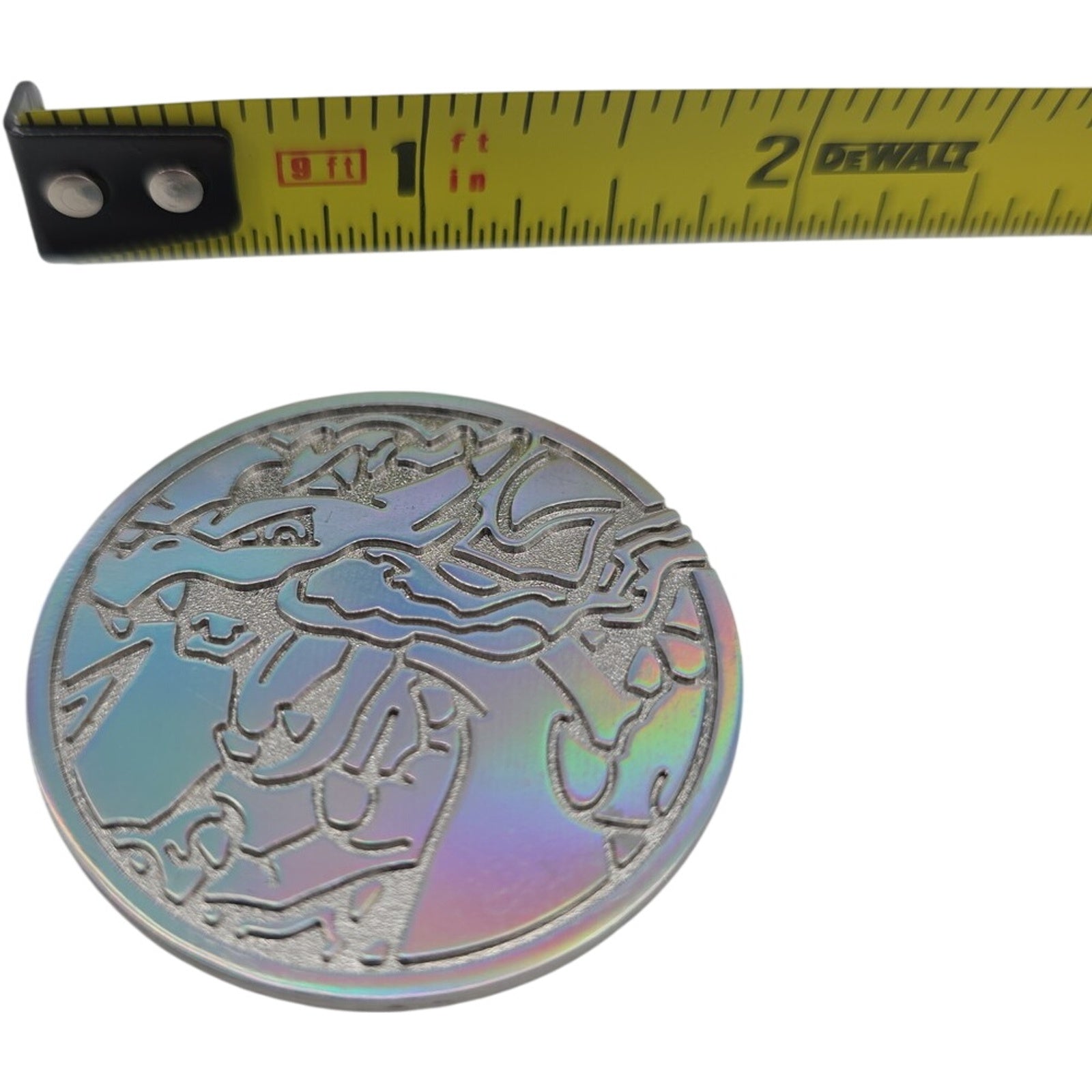 Mega Charizard EX UPC Ultra Premium Collection Silver Metal Coin 2025 Pokemon
