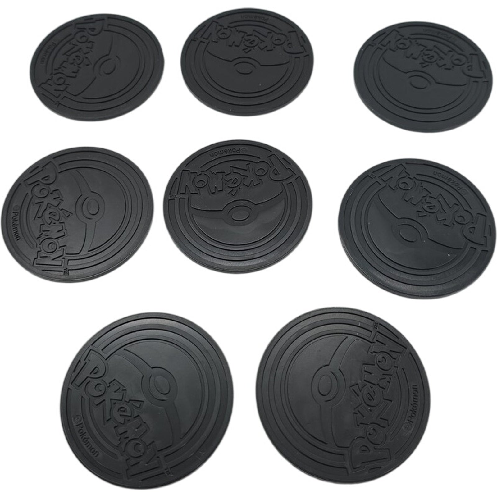 Pokemon Prismatic Evolutions Eevee Coins TCG Mini Tin Promo Coin Full Set Of 8