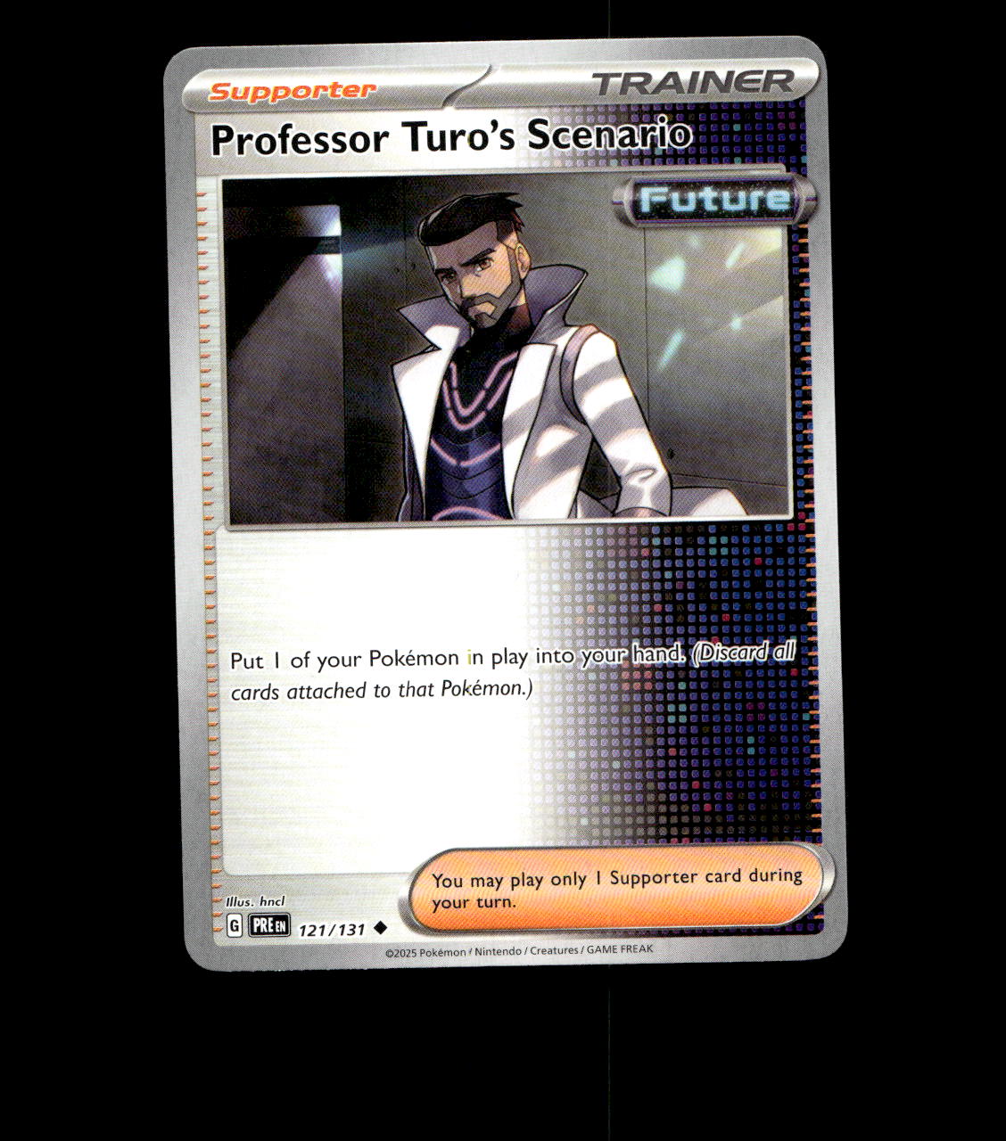 Professor Turo’s Scenario - 121/131 - Prismatic Evolutions - Near Mint