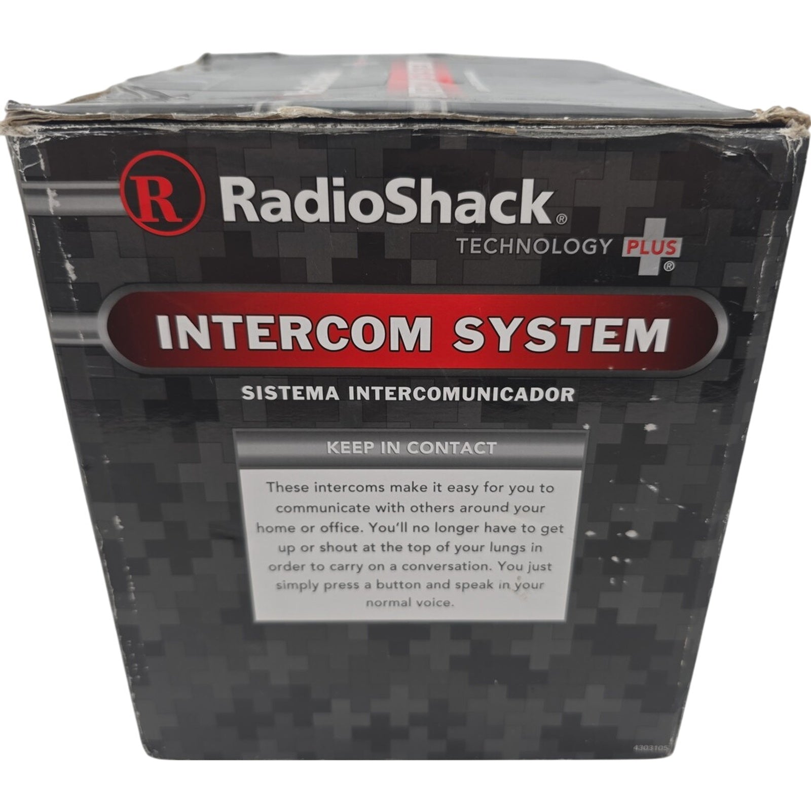 Radio Shack Set of 3 FM 3-Channel 3-Station Wireless Intercom System 43-3105