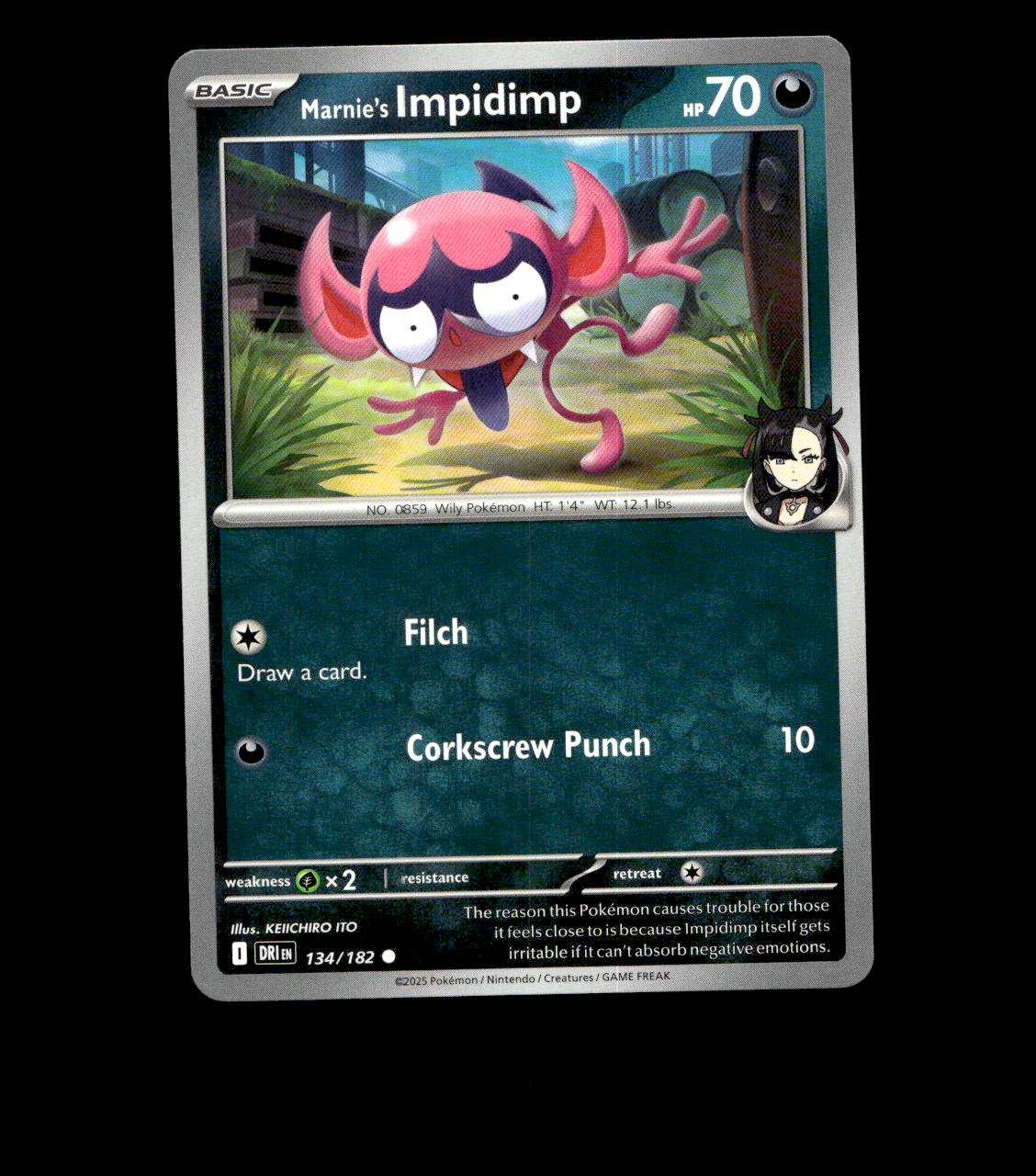 Marnie’s Impidimp - 134/182 - Destined Rivals - Near Mint Non Holo