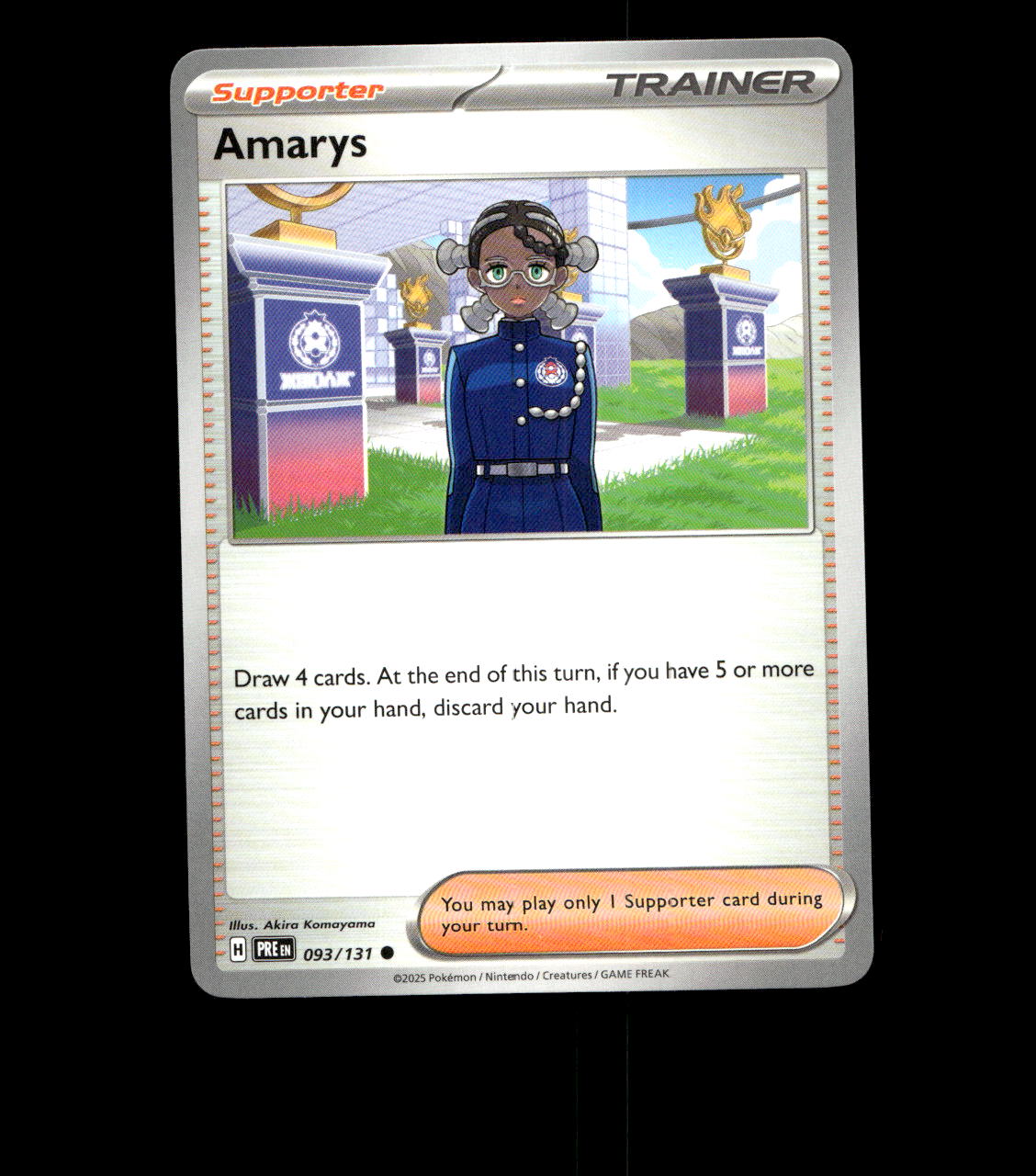 Amarys – 093/131 – Prismatic Evolutions – Near Mint