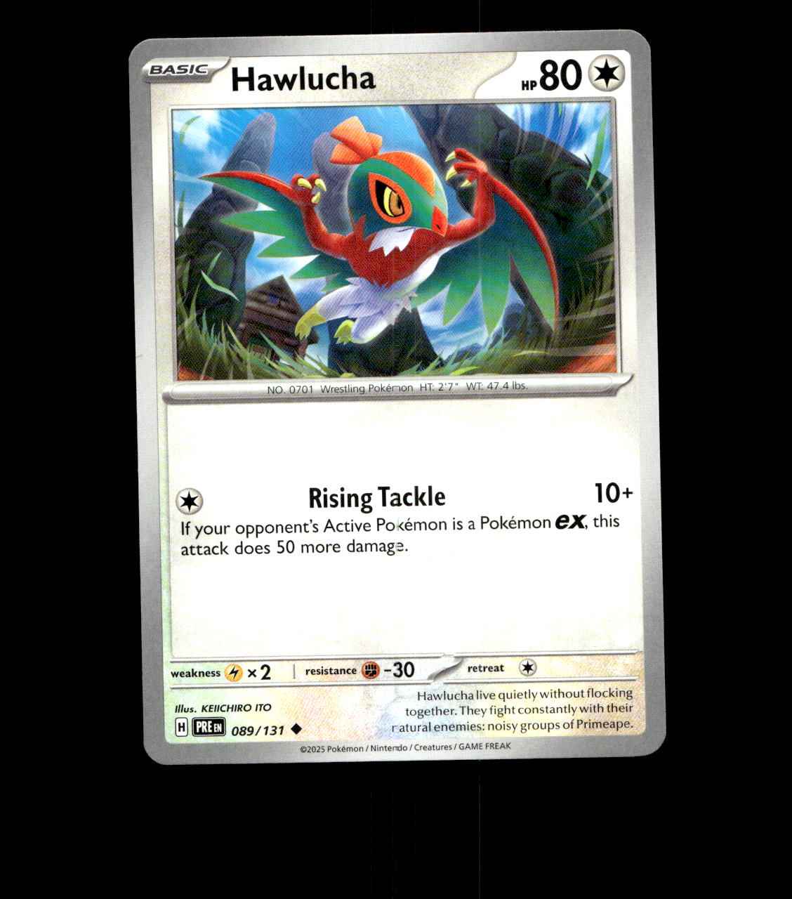 Hawlucha - 089/131 - Prismatic Evolution - Near Mint