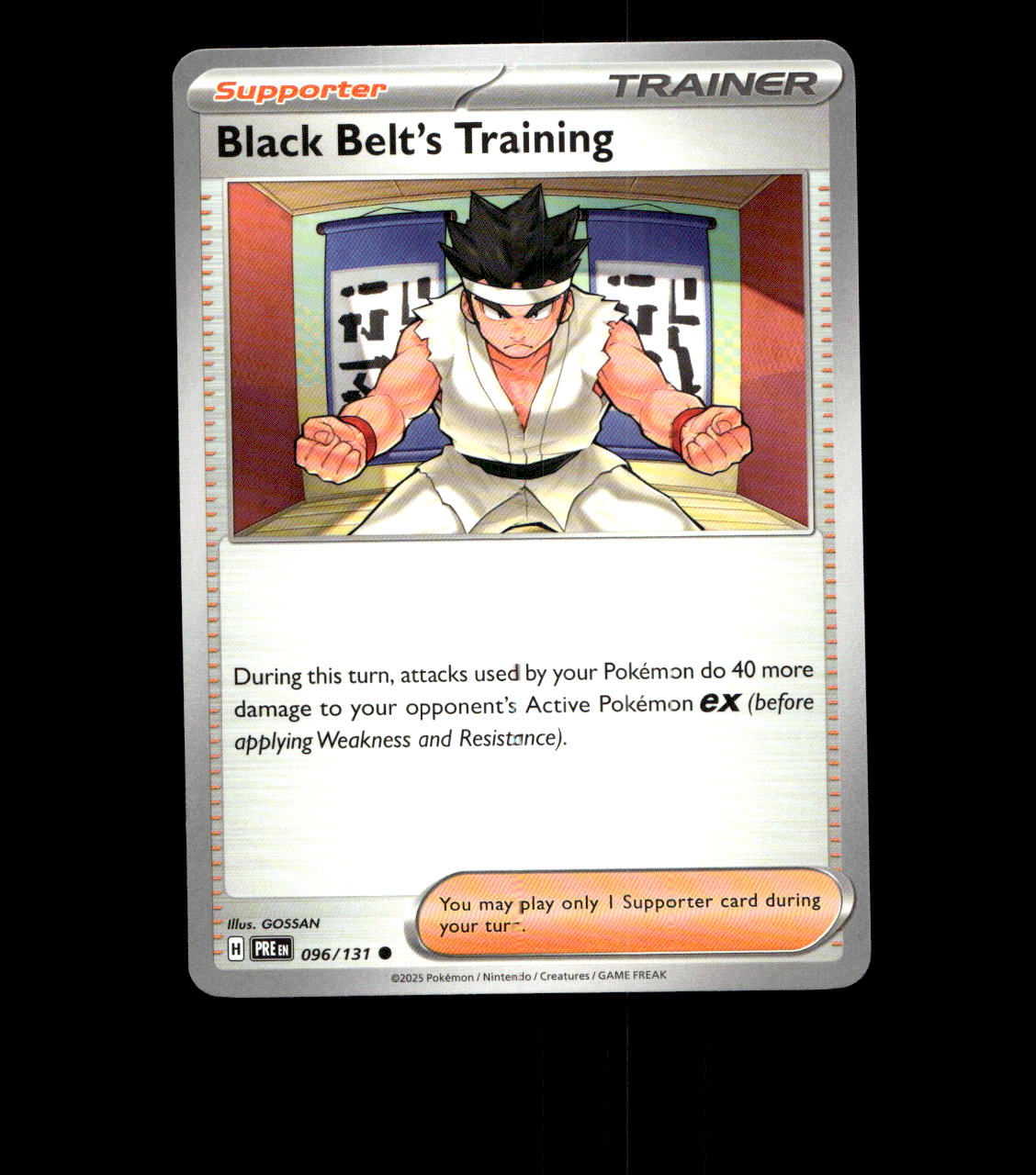 Black Belt’s Training – 096/131 – Prismatic Evolutions – Near Mint