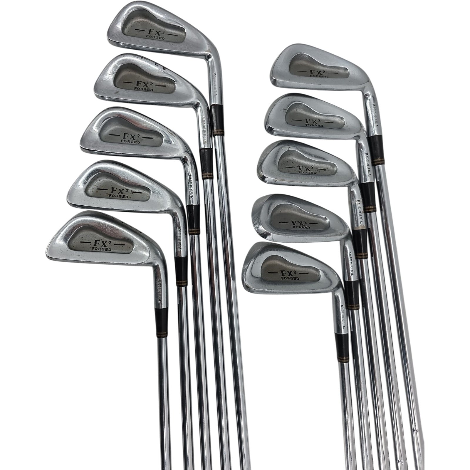 Ram FX2 Forged Golf Club Iron Set 1+3-9+PW+SW 10 Club Bundle Mens RH Orig Grip