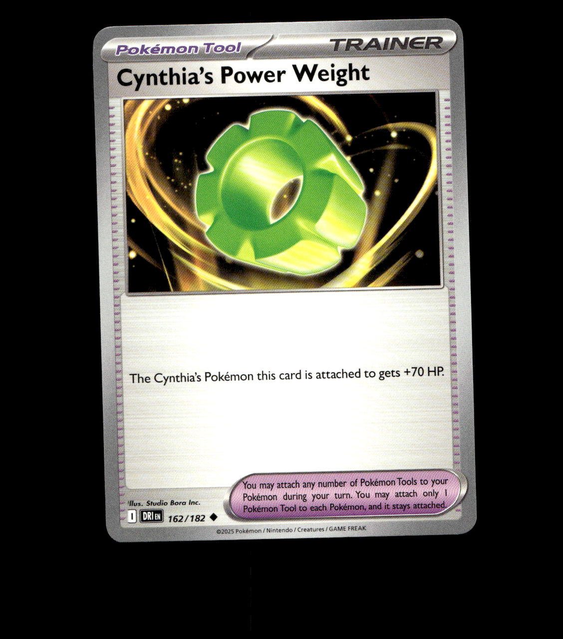 Cynthia’s Power Weight – 162/182 – Destined Rivals – Near Mint