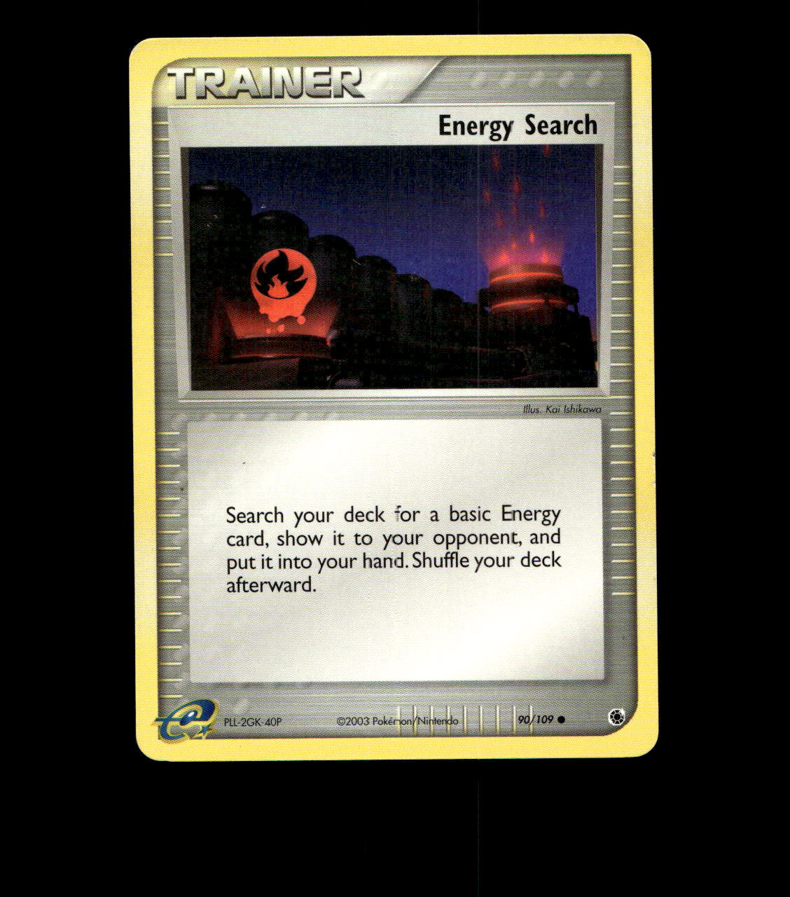 Energy Search - 90/109 - EX Ruby & Sapphire - Moderately Played