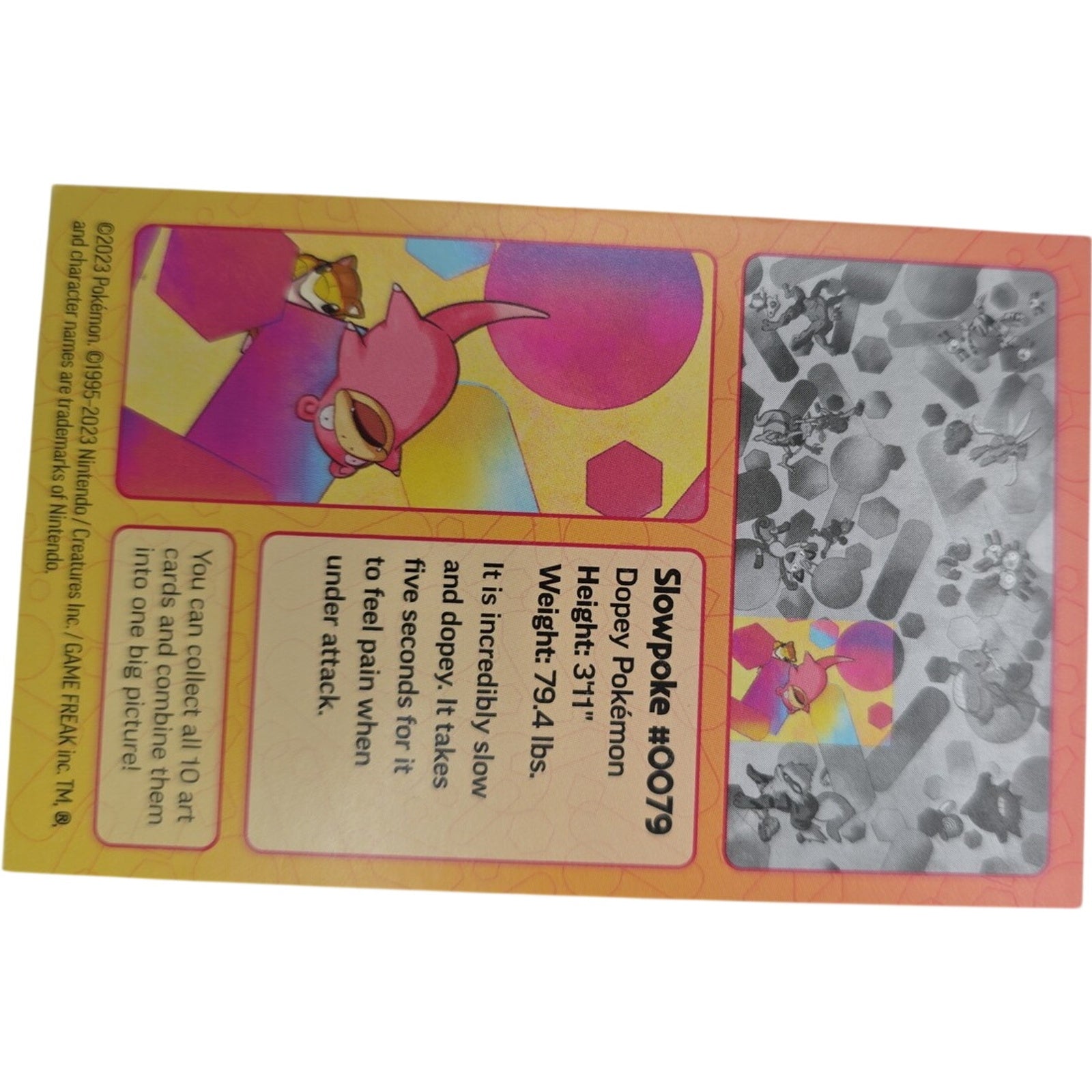 Pokemon TCG 151 Mini Art Card Set of 10 Magneton Gengar Arcanine + More