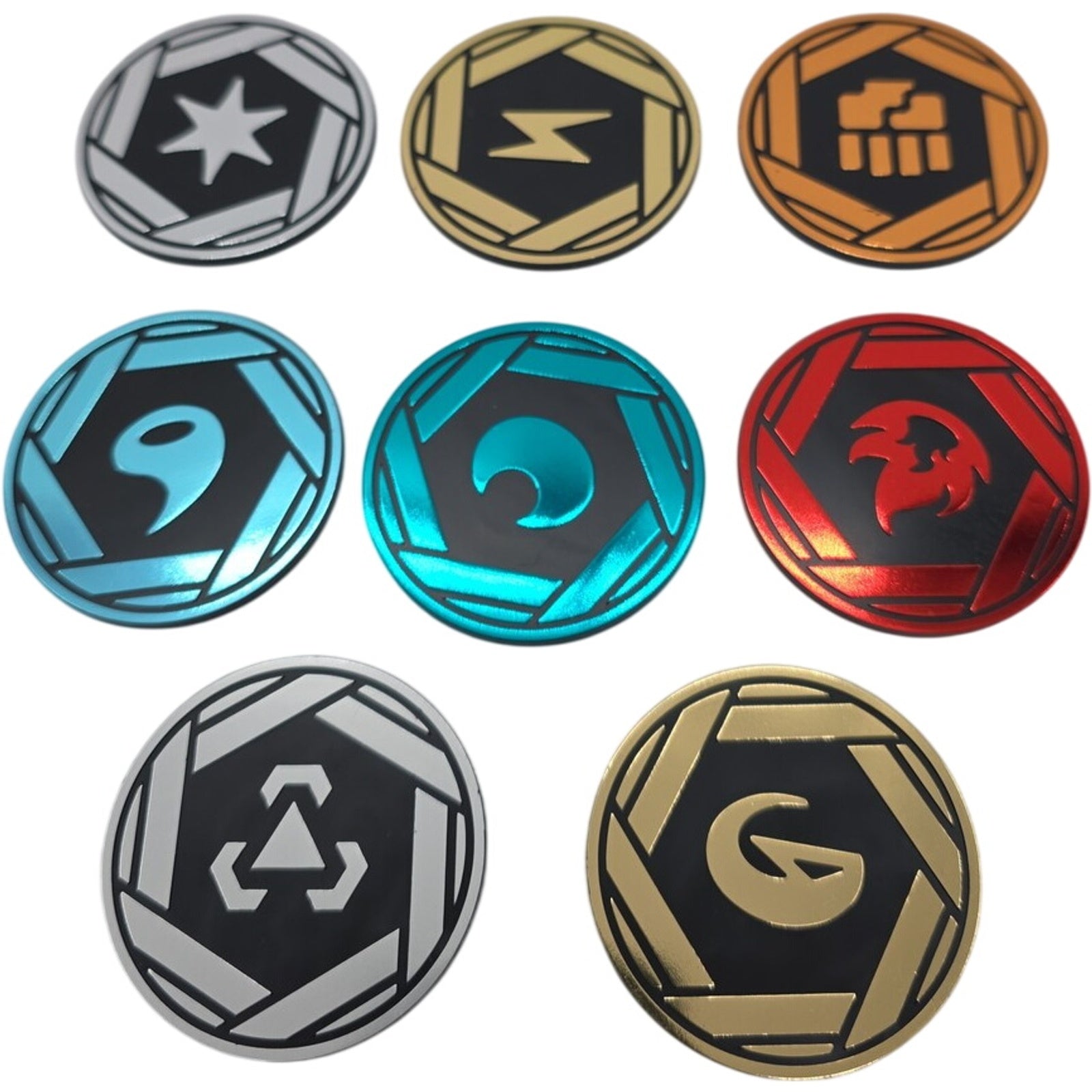 Pokémon TCG Scarlet & Violet 151 Energy Coin Set of 8
