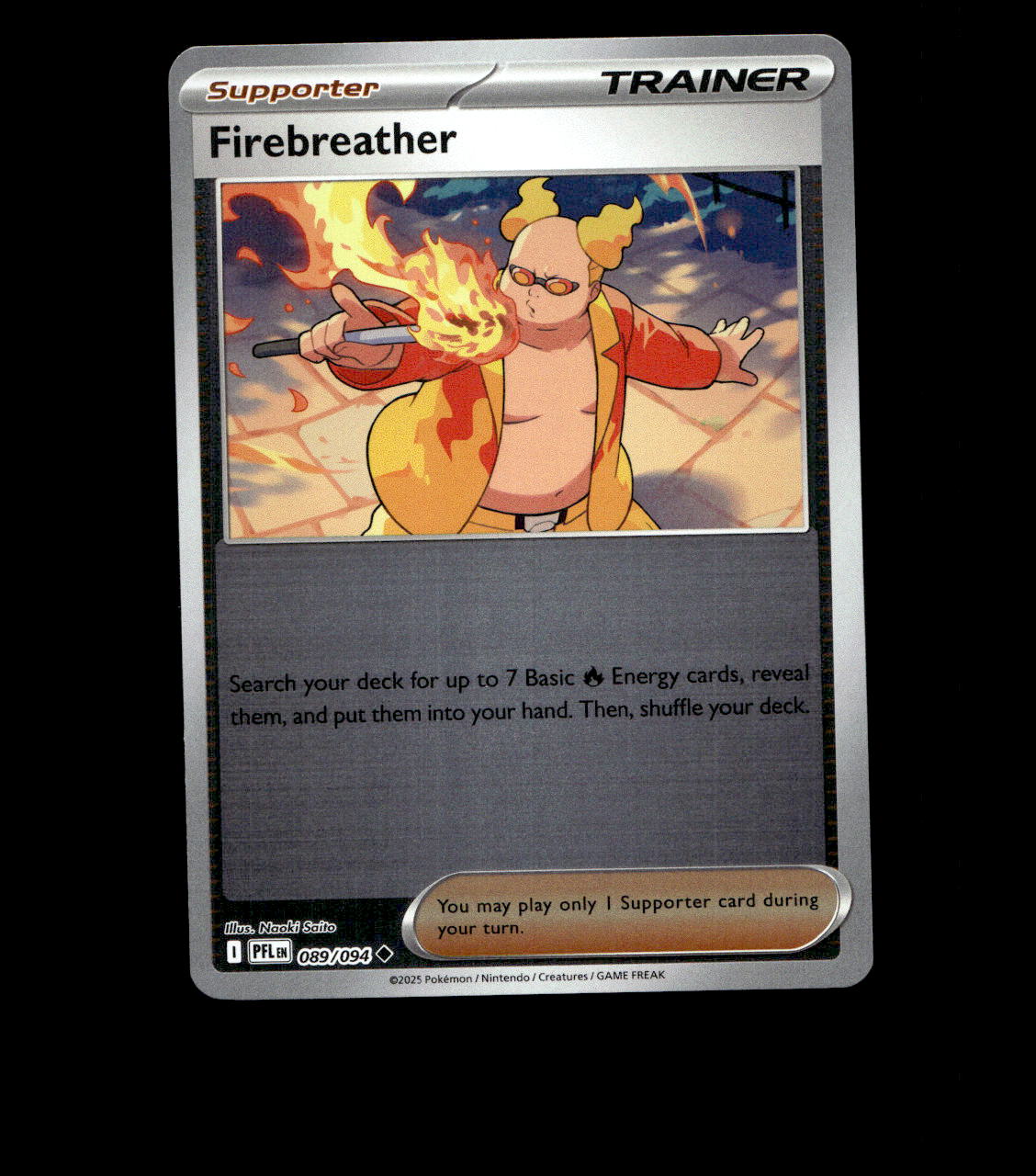Firebreather – 089/094 – Phantasmal Flames – Reverse Holo Near Mint