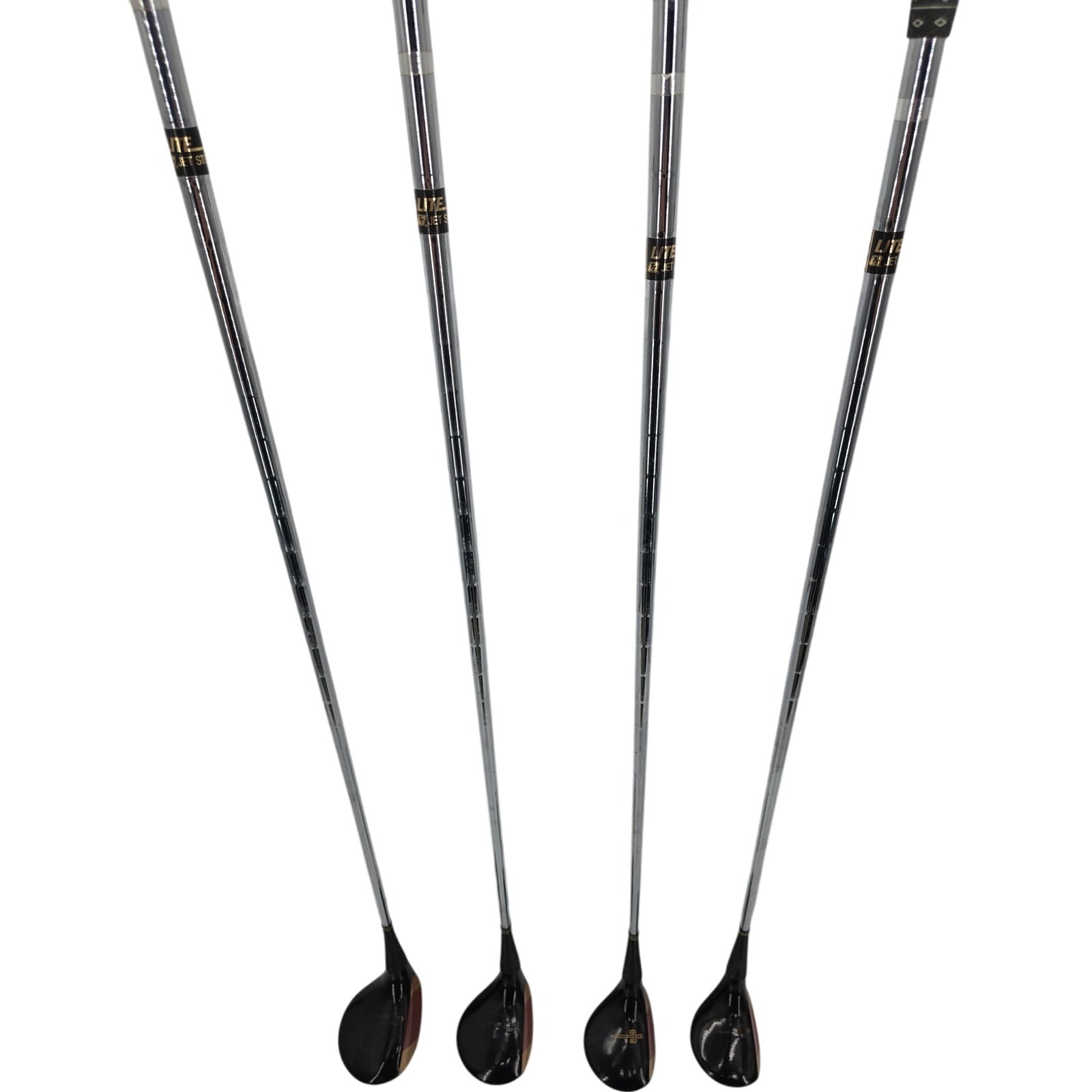 Spalding Executive Driver 3 4 And 5 Fairway Woods Golf Club Bundle RH Orig Grip